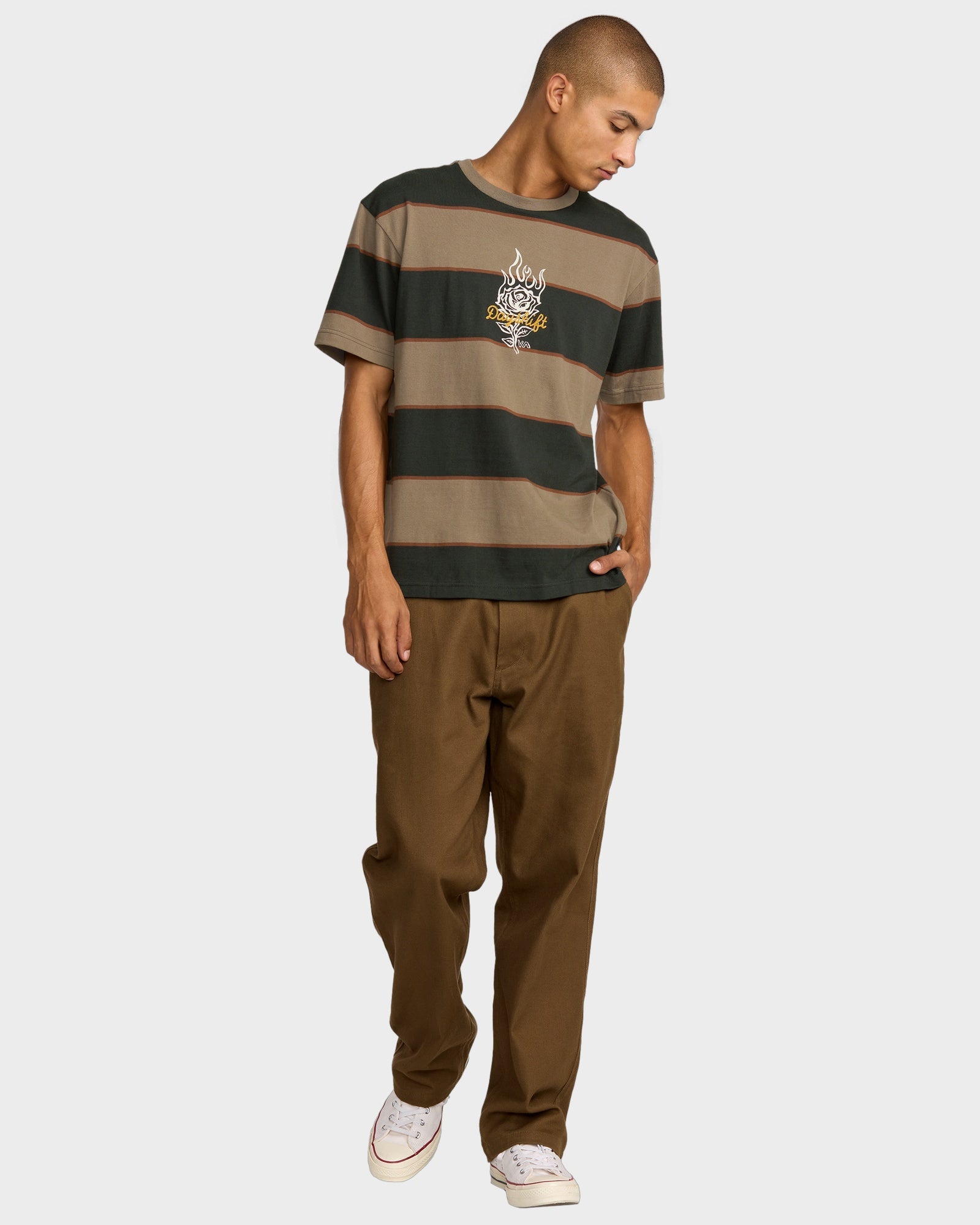 Mens Kevin Spanky Stripe T-Shirt