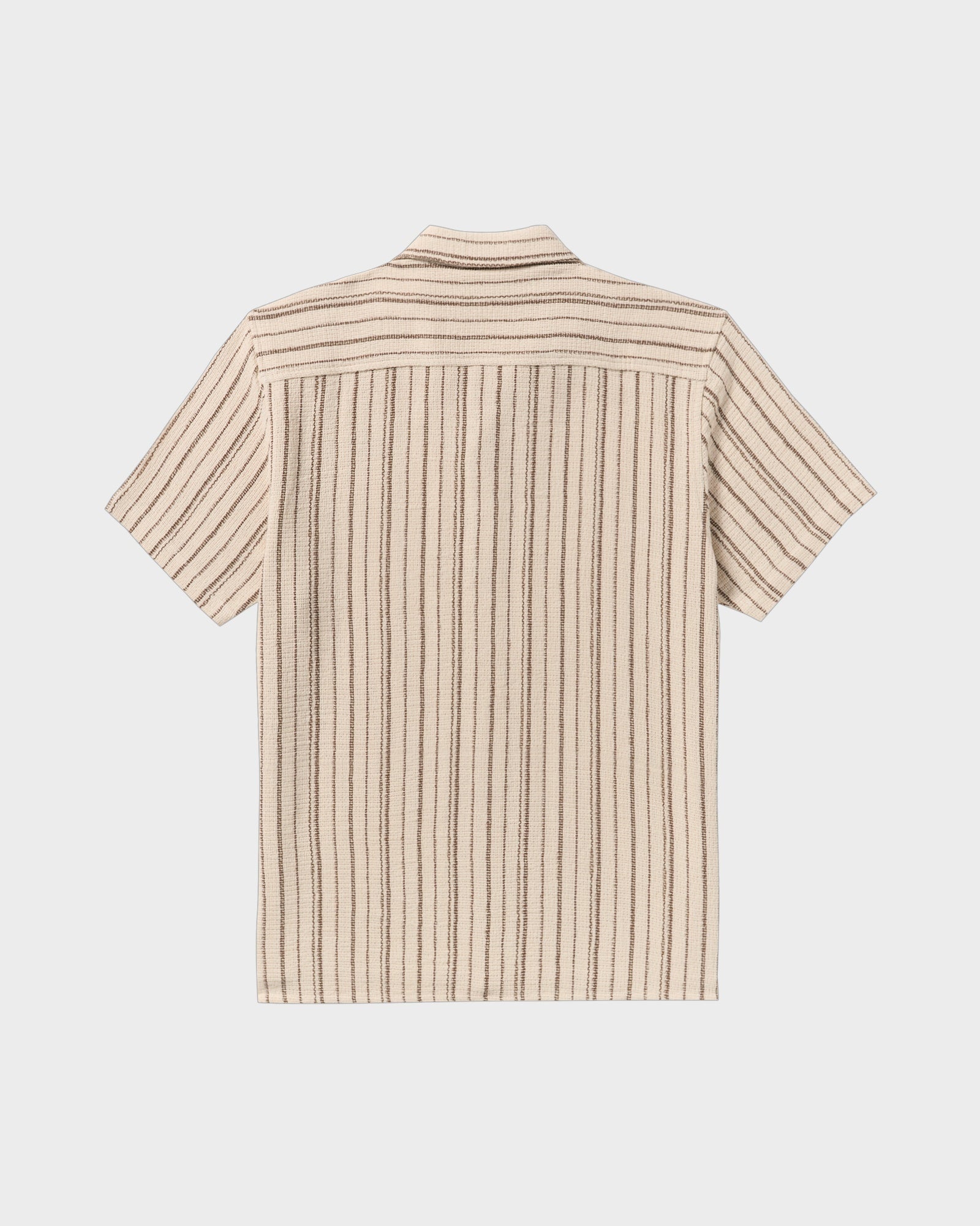 Mens Vacancy Stripe Short Sleeve Shirt