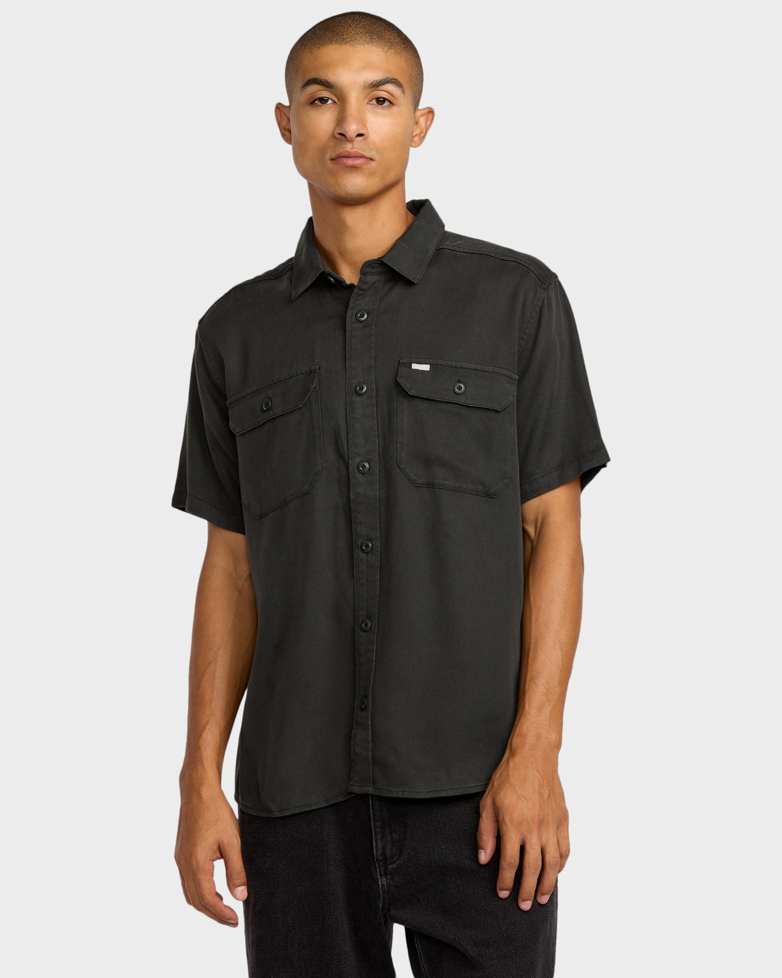 Mens Vacancy Utility Short Sleeve Shirt