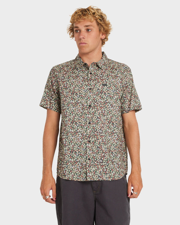 Mens Heavy Bloom Short Sleeve Shirt