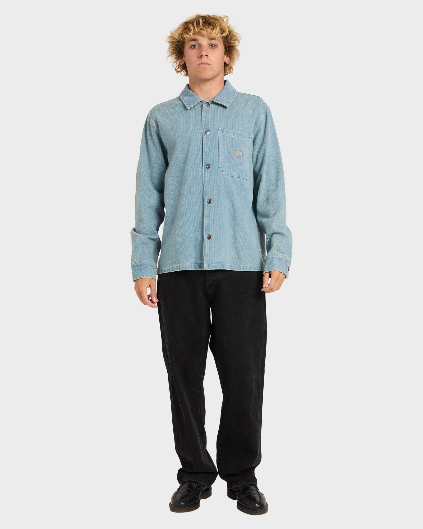 Mens Seer Overshirt Long Sleeve Shirt