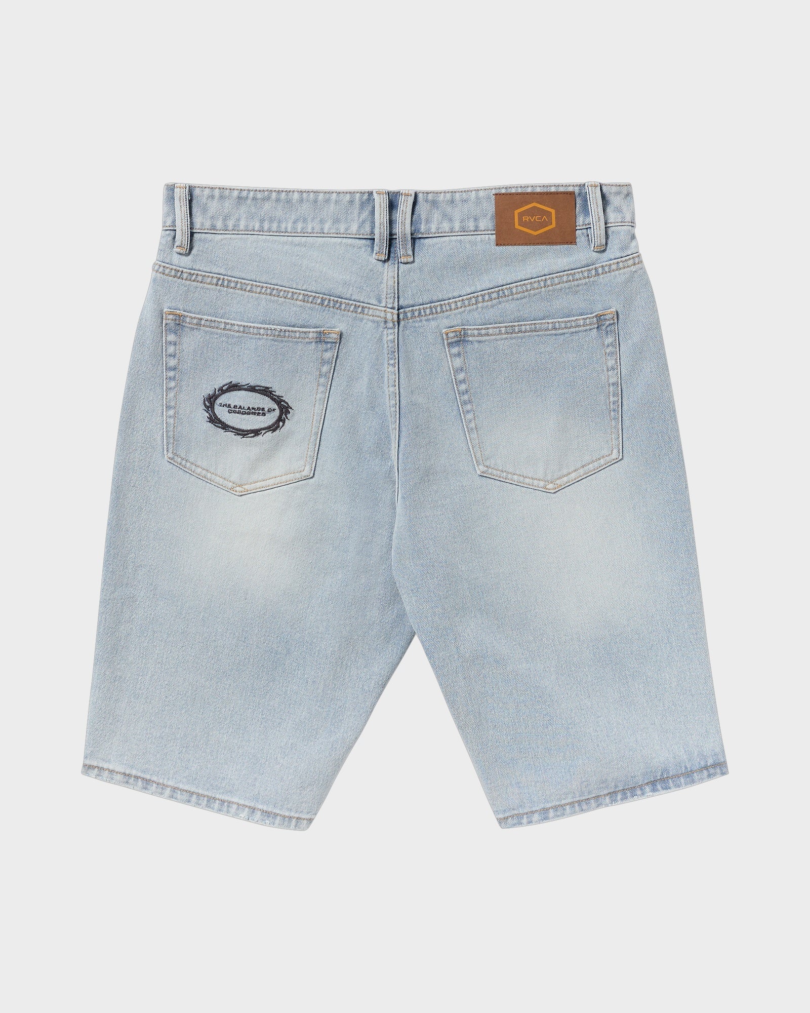 Mens Dayshift Denim Shorts – Vintage Blue – RVCA Australia