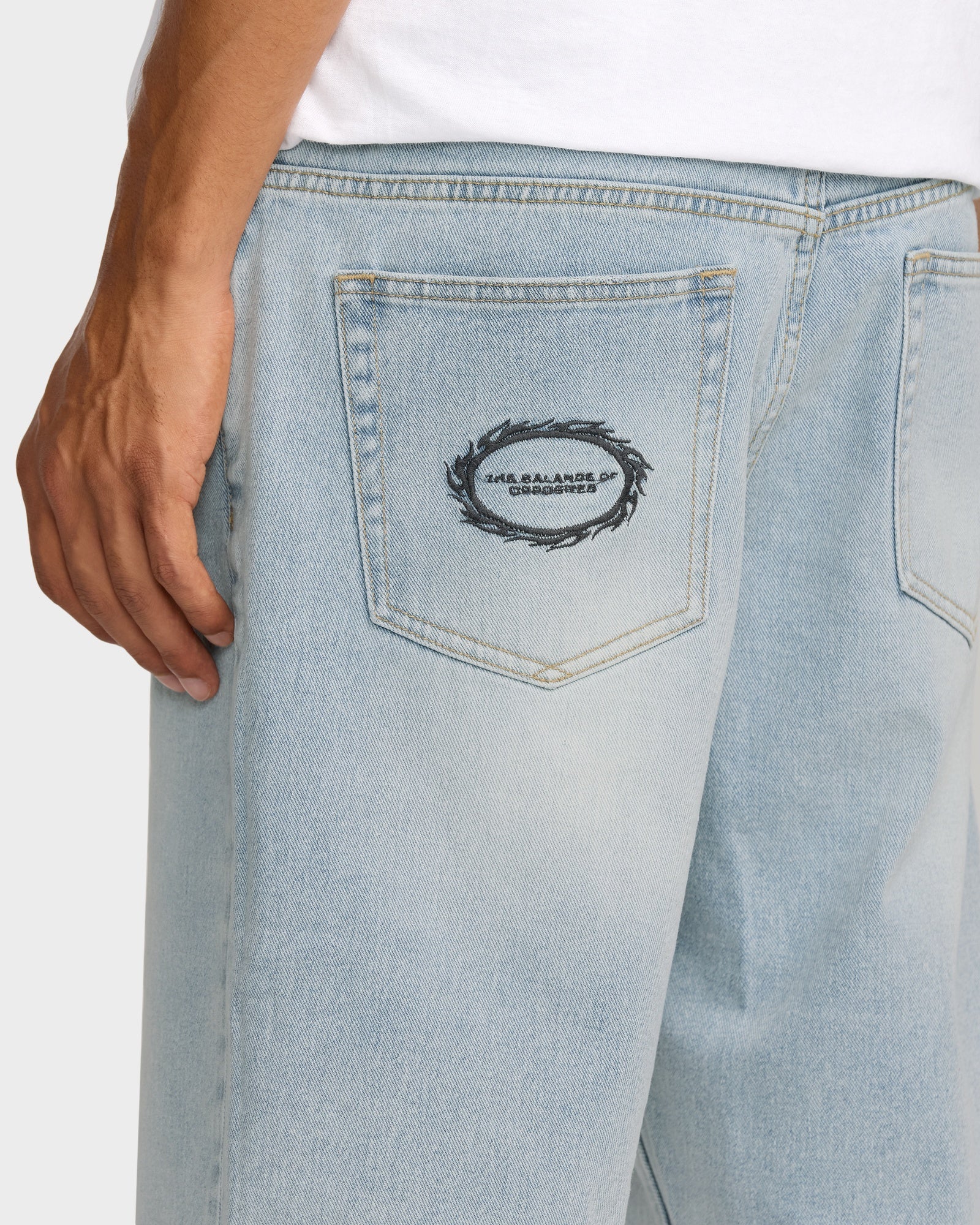 Mens Dayshift Denim Shorts