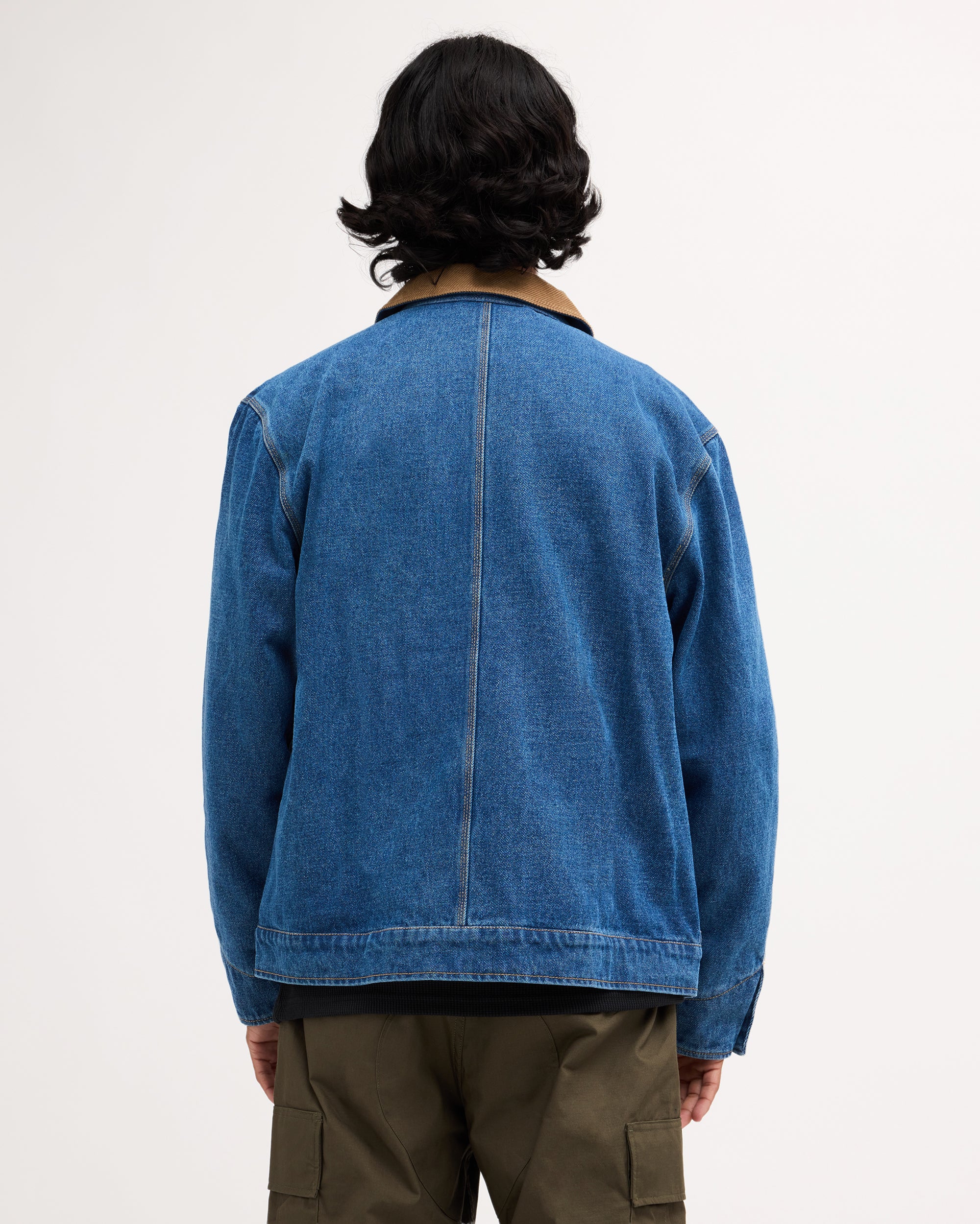 Mens Post Dayshift Denim Jacket – RVCA