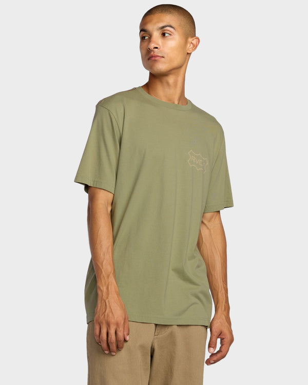 Mens Genuine RVCA T-Shirt