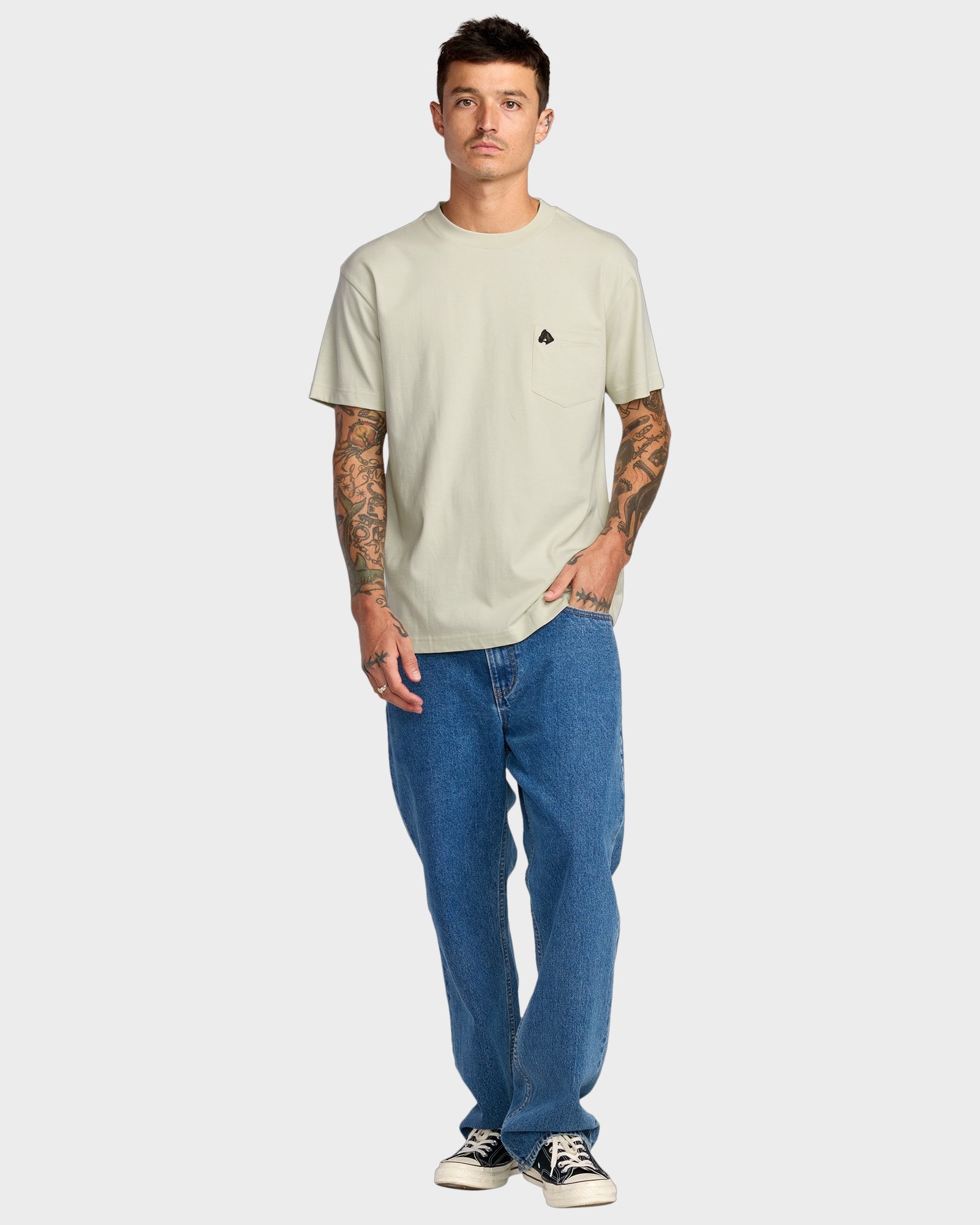 Mens Kevin Spanky Pocket T-Shirt