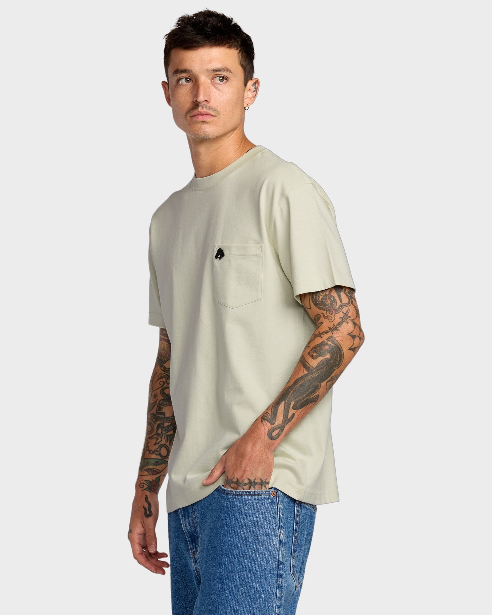 Mens Kevin Spanky Pocket T-Shirt