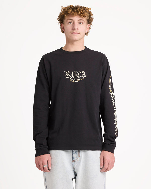 Mens Retract Long Sleeve T-Shirt