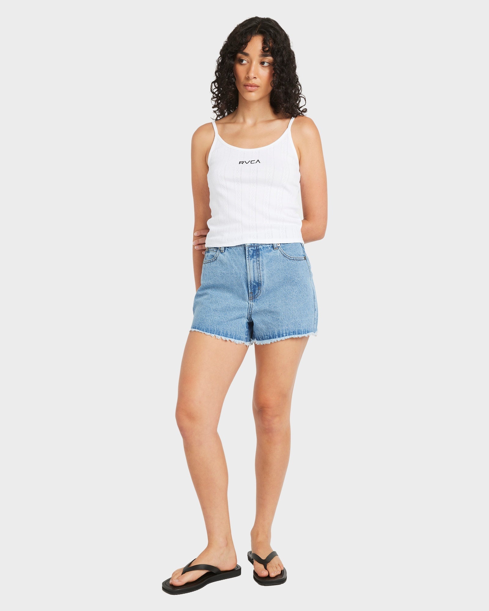 Womens Pointele Tank Top