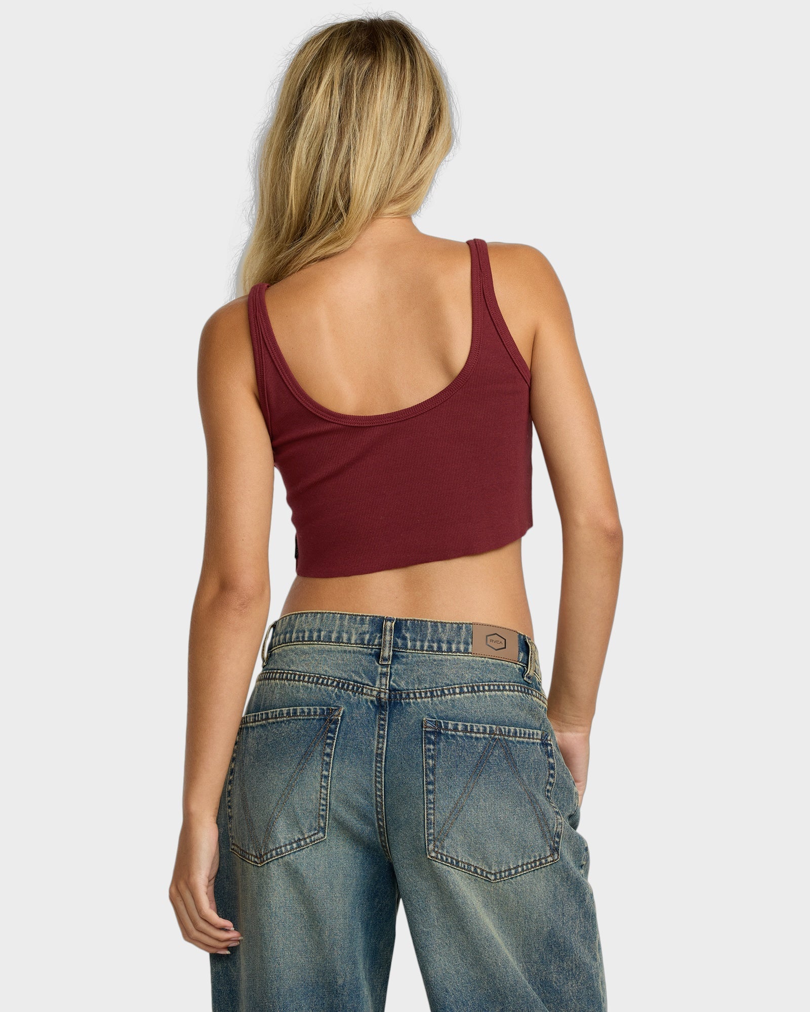 Womens Scoop Tank Top