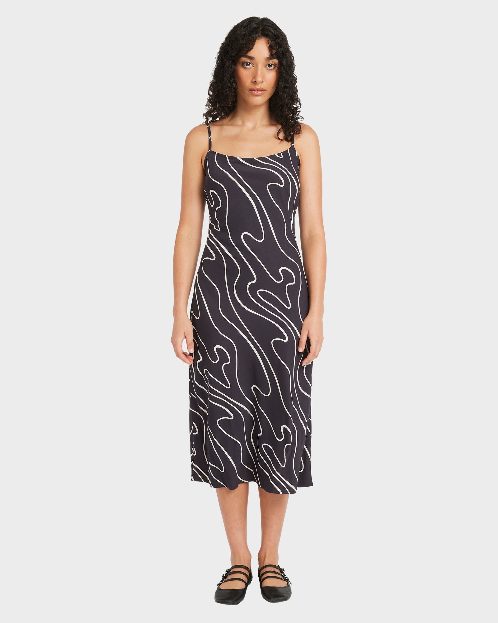 Womens Lets Dance Slip Dress