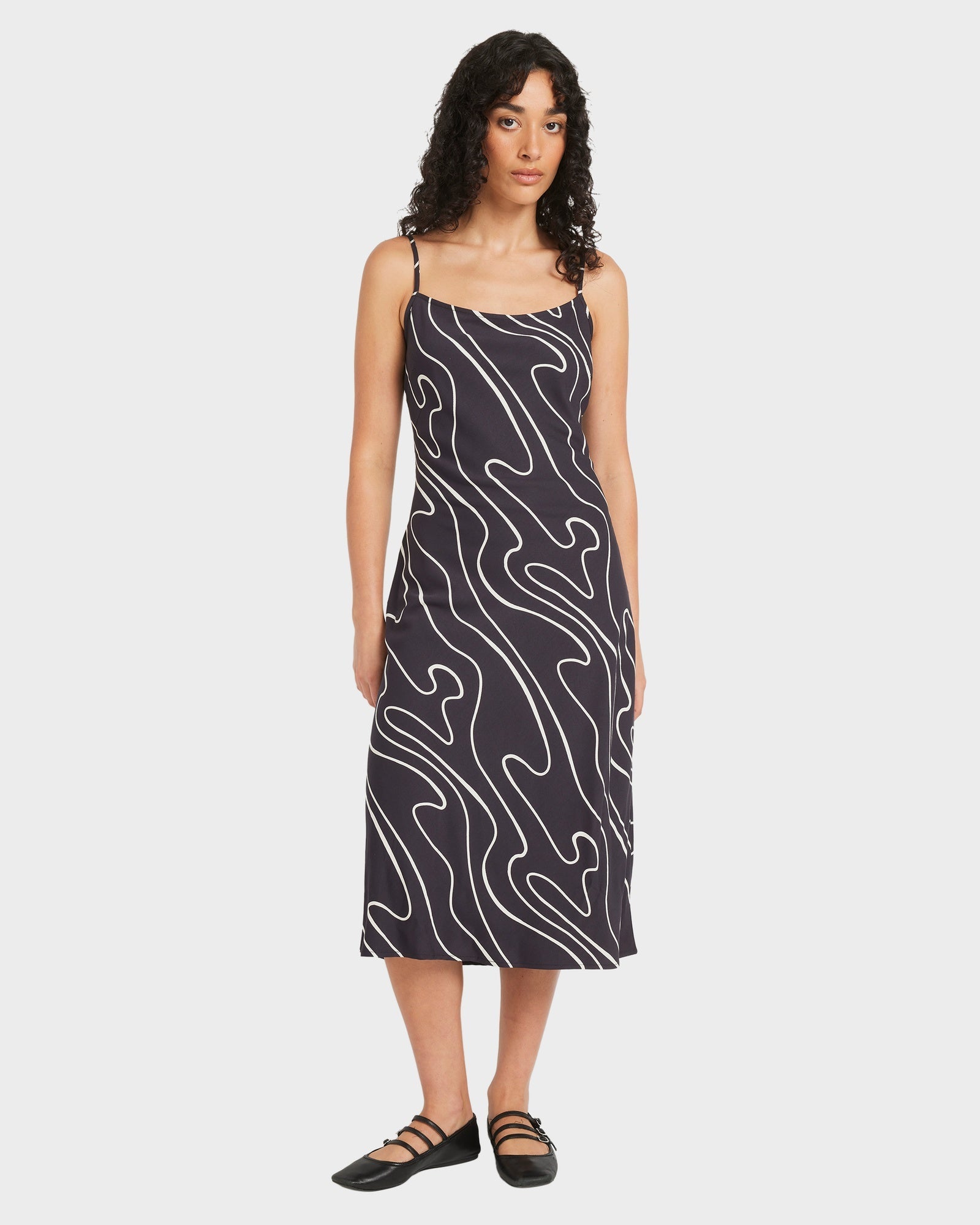 Womens Lets Dance Slip Dress