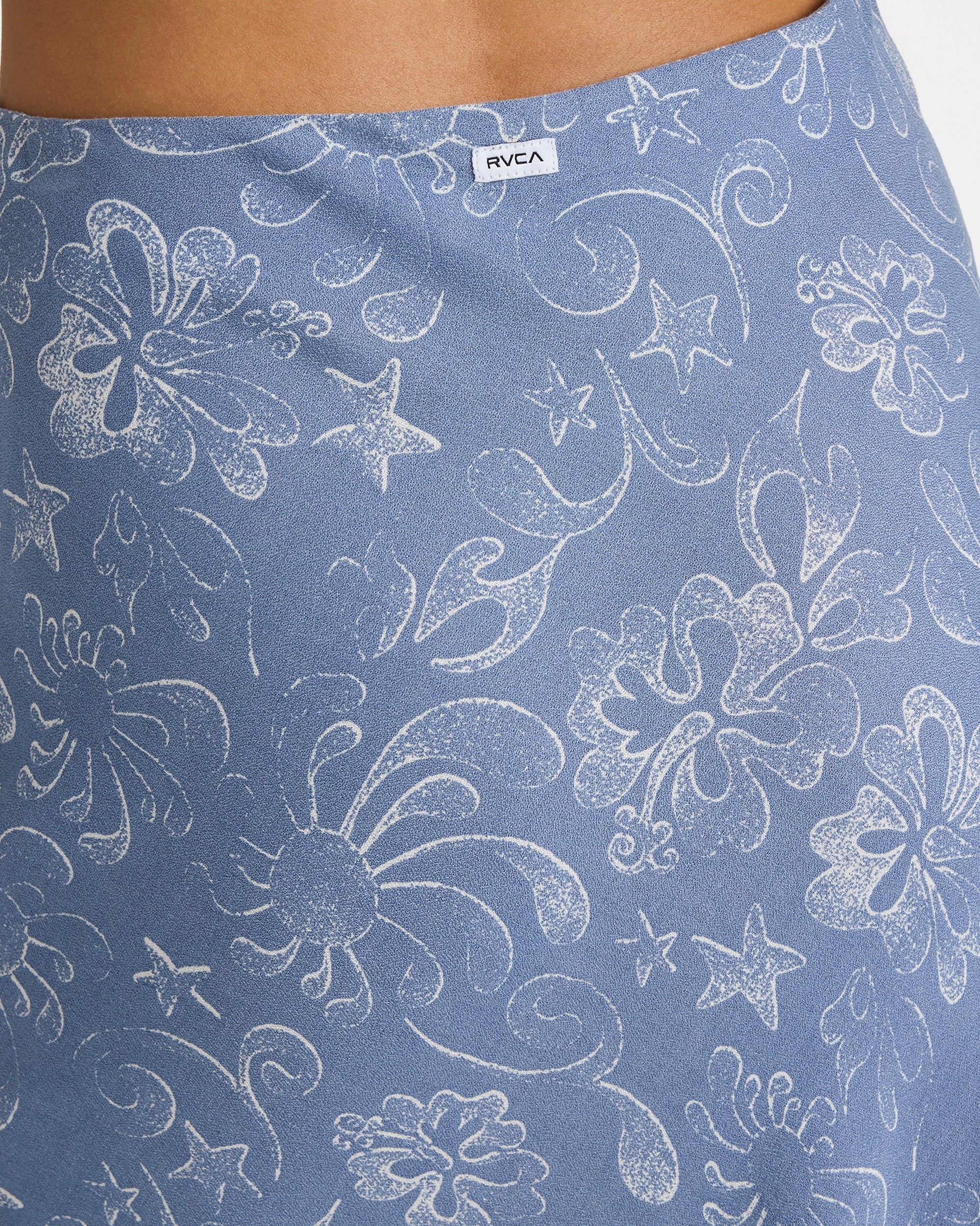 Womens Sub Aloha Midi Skirt