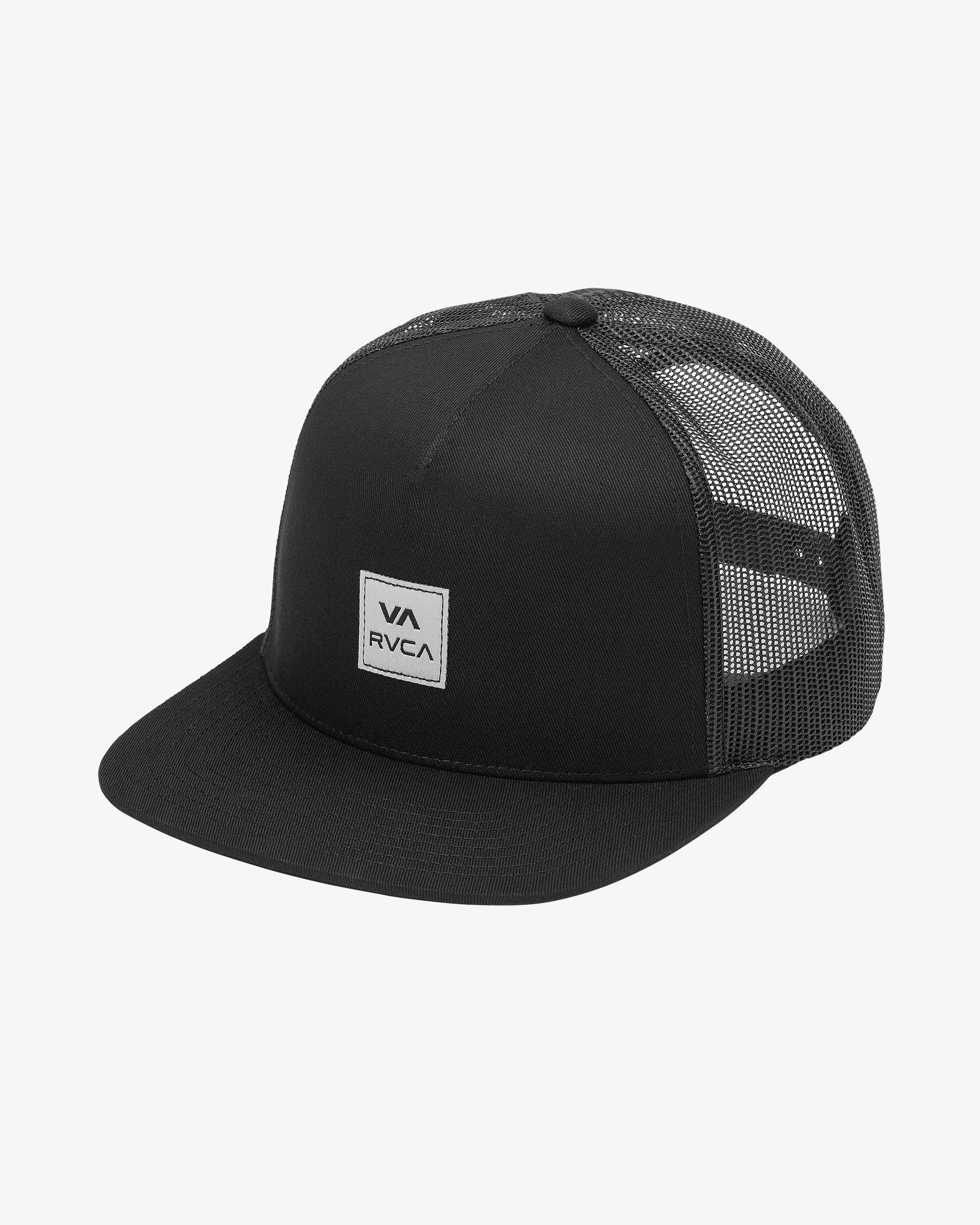 Mens VA ATW Trucker Cap – Black – RVCA Australia