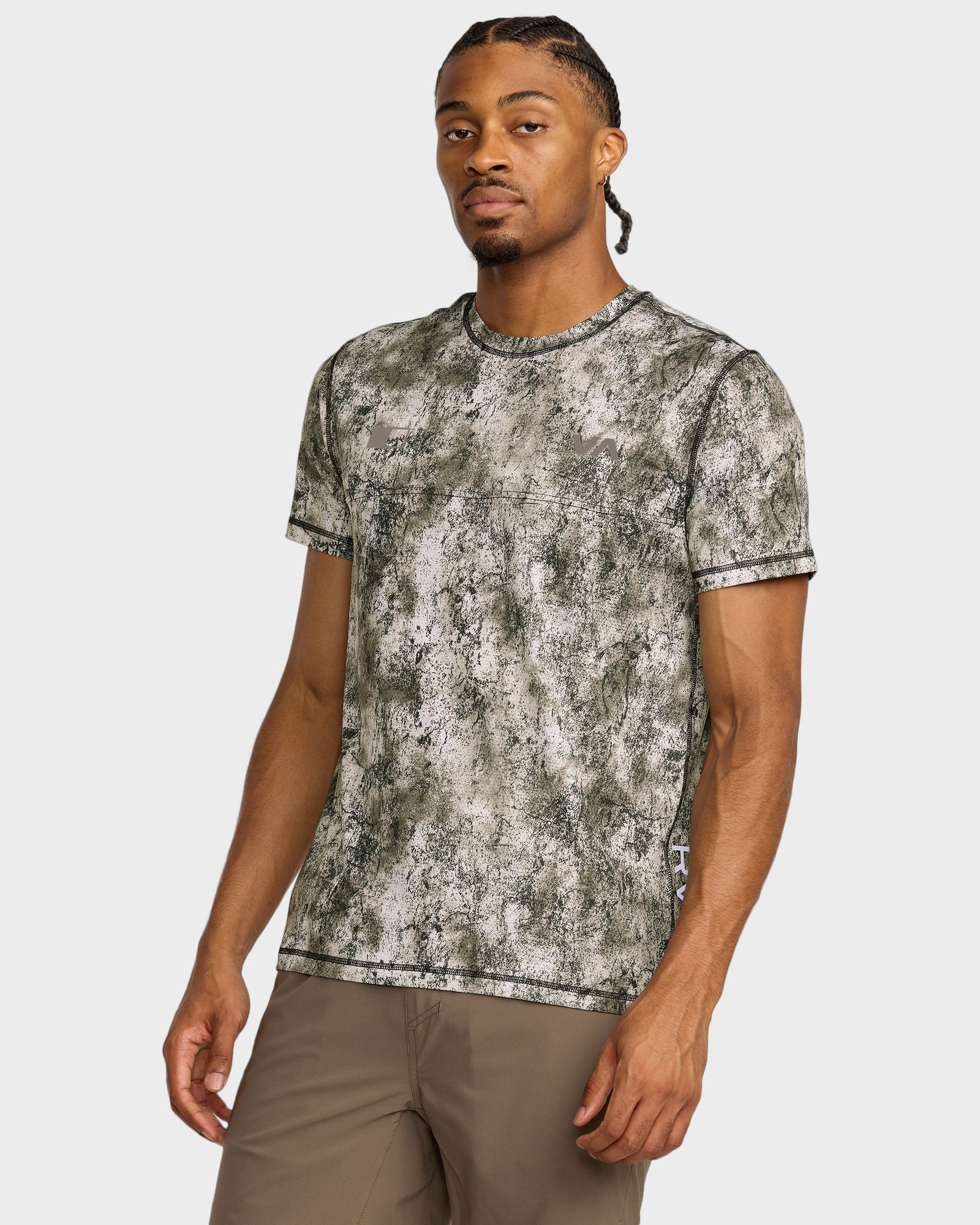 Mens Vent Lite T-Shirt – Silver Bleach – RVCA Australia