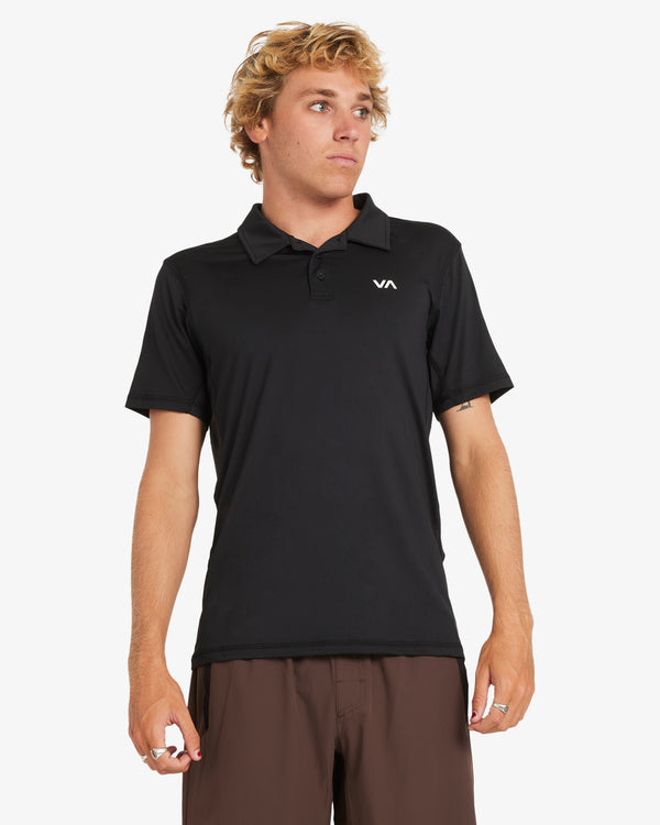 Mens Sport Vent Polo