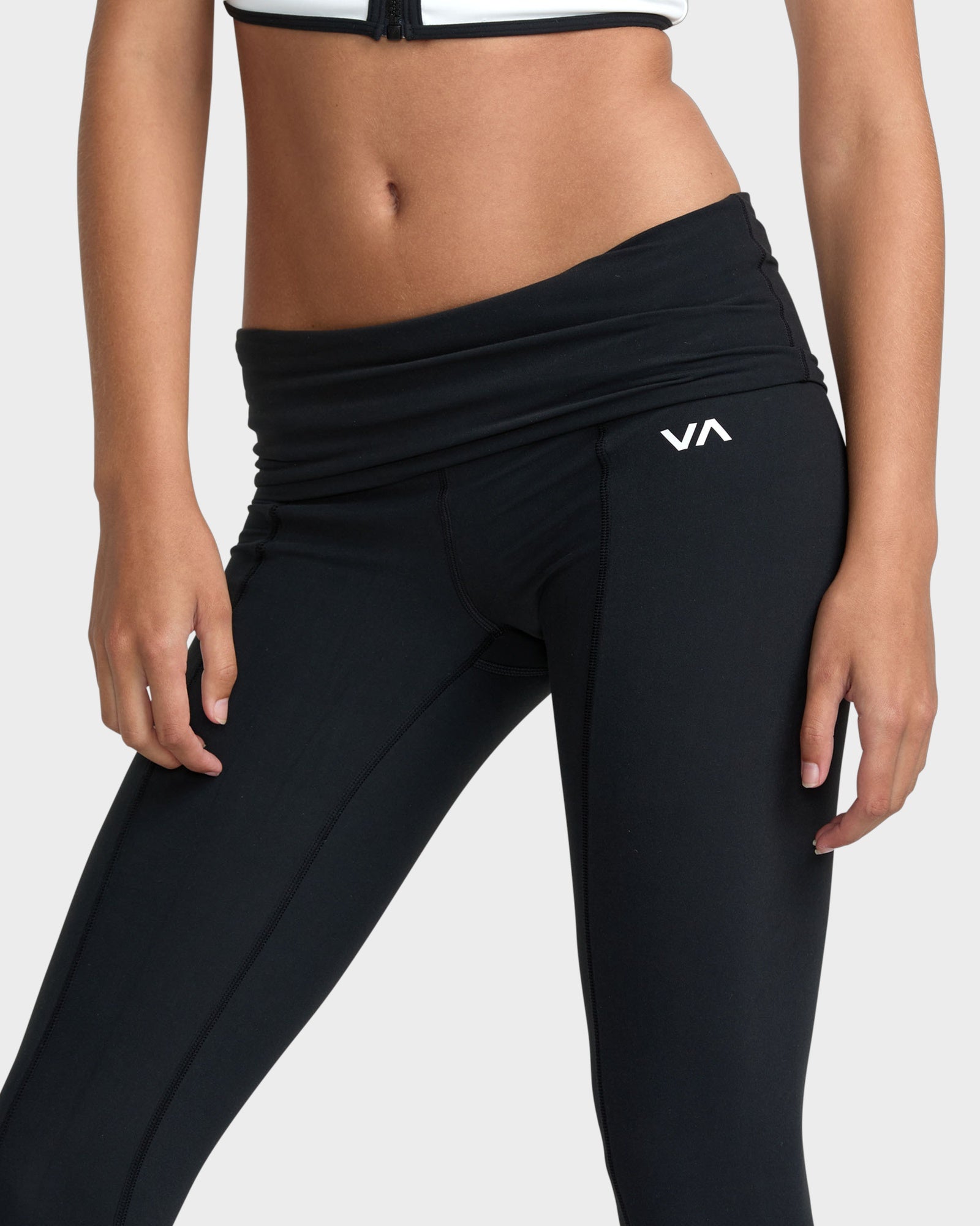 Womens Alexis Ren Split Leggings
