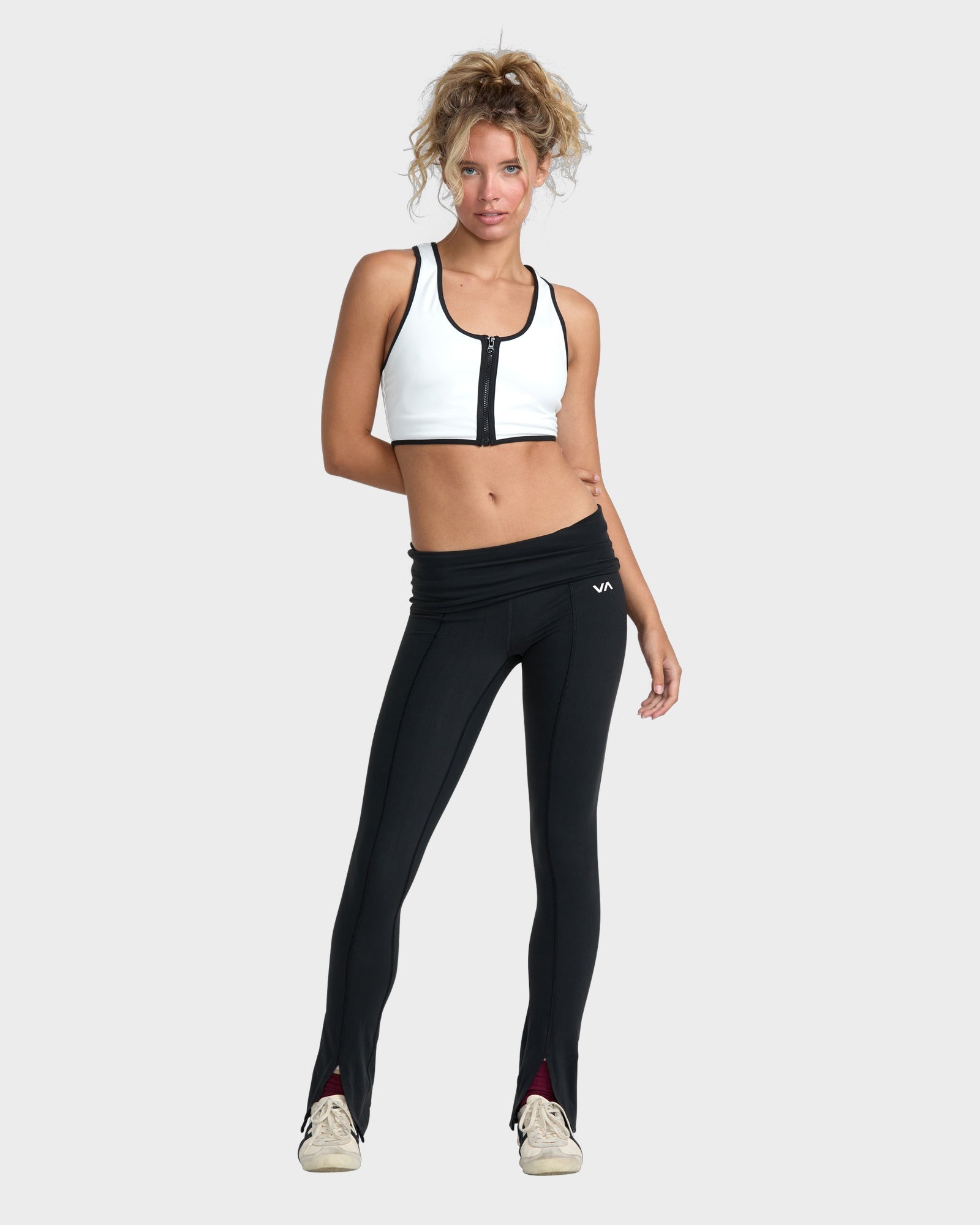 Womens Alexis Ren Split Leggings