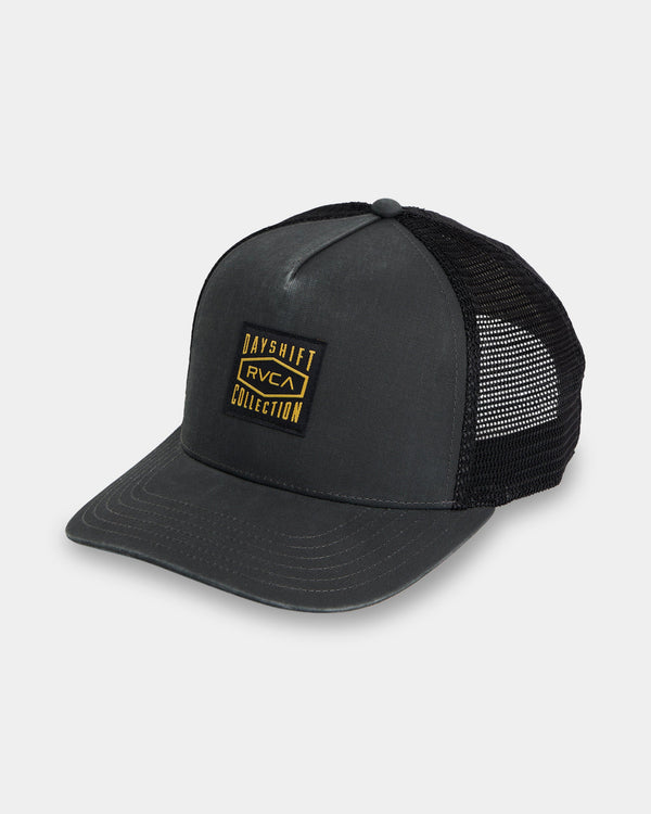 Mens Dayshift Canvas Trucker Cap