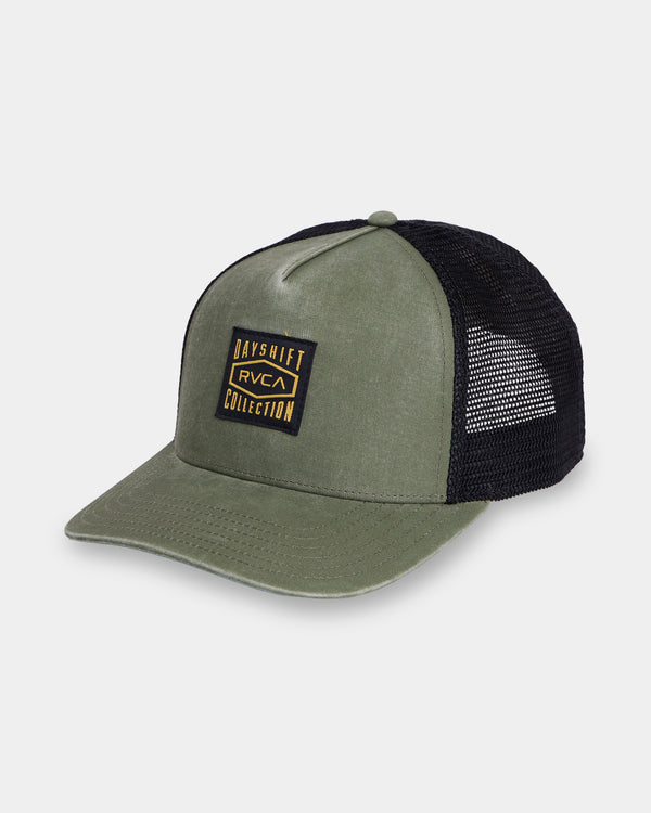 Mens Dayshift Canvas Trucker Cap