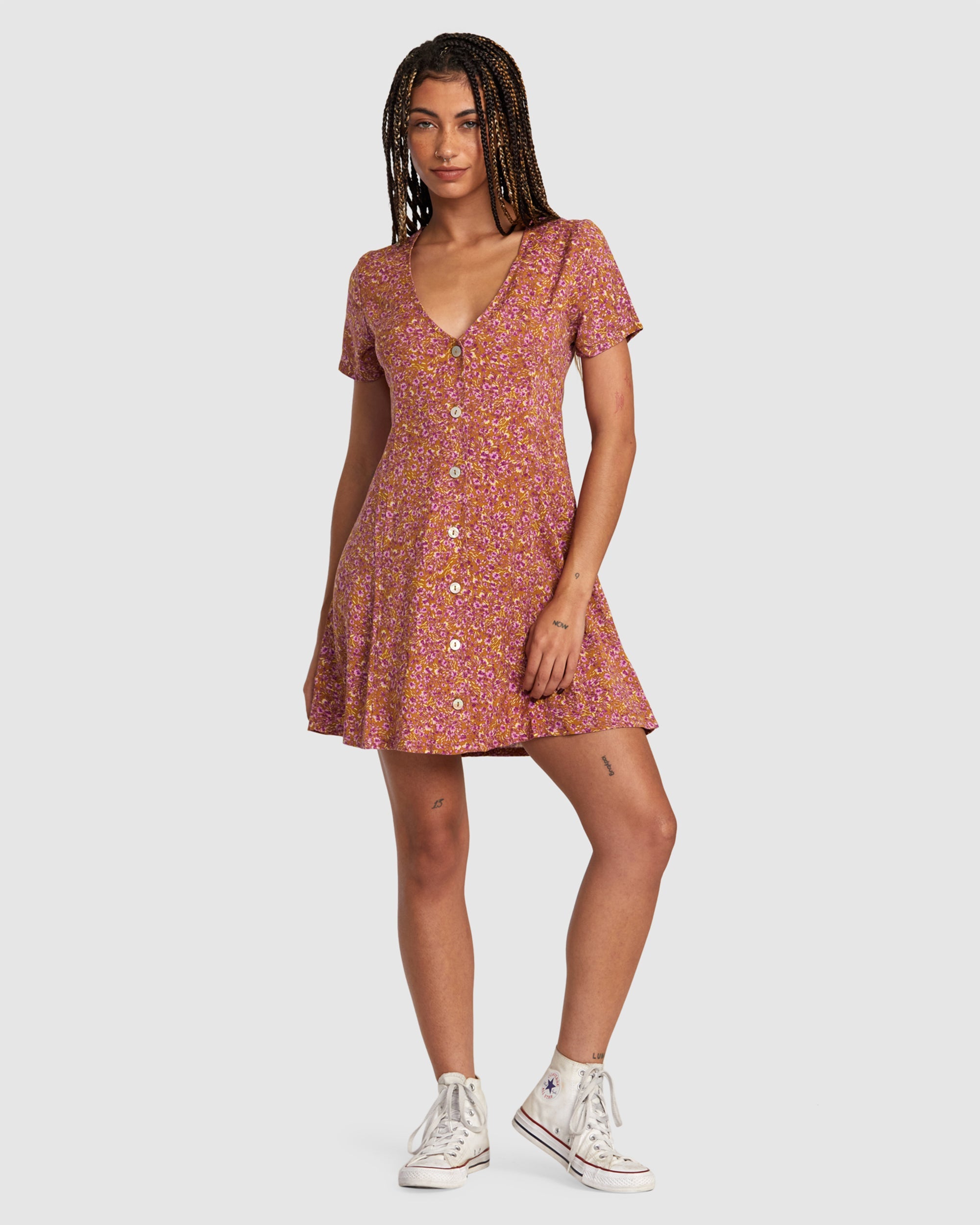 rvca understated mini dress Understated Mini Dress