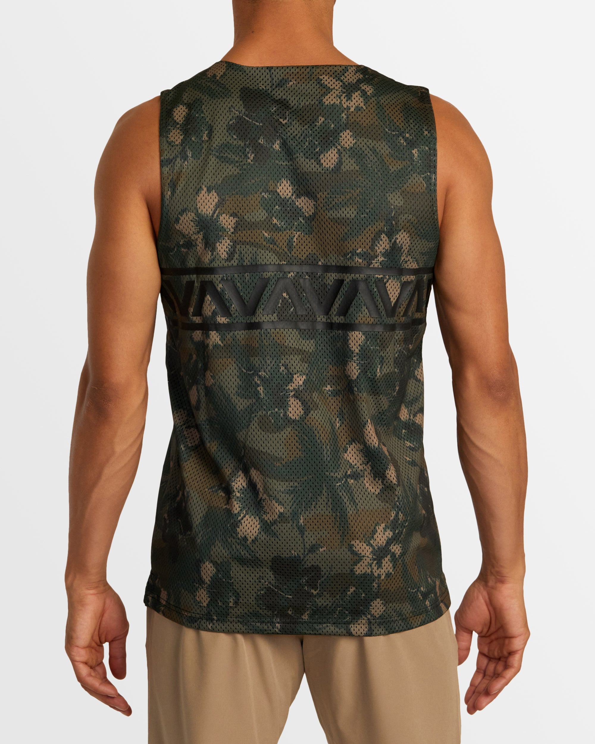 Mens Hawaii Taro Mesh Tank Top