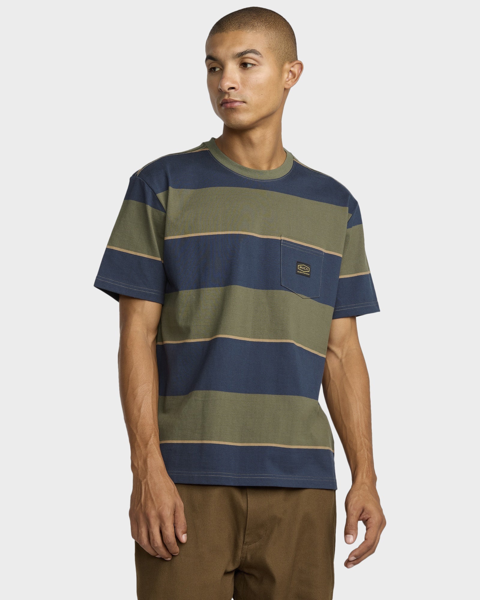 Mens Dayshift Stripe T-Shirt