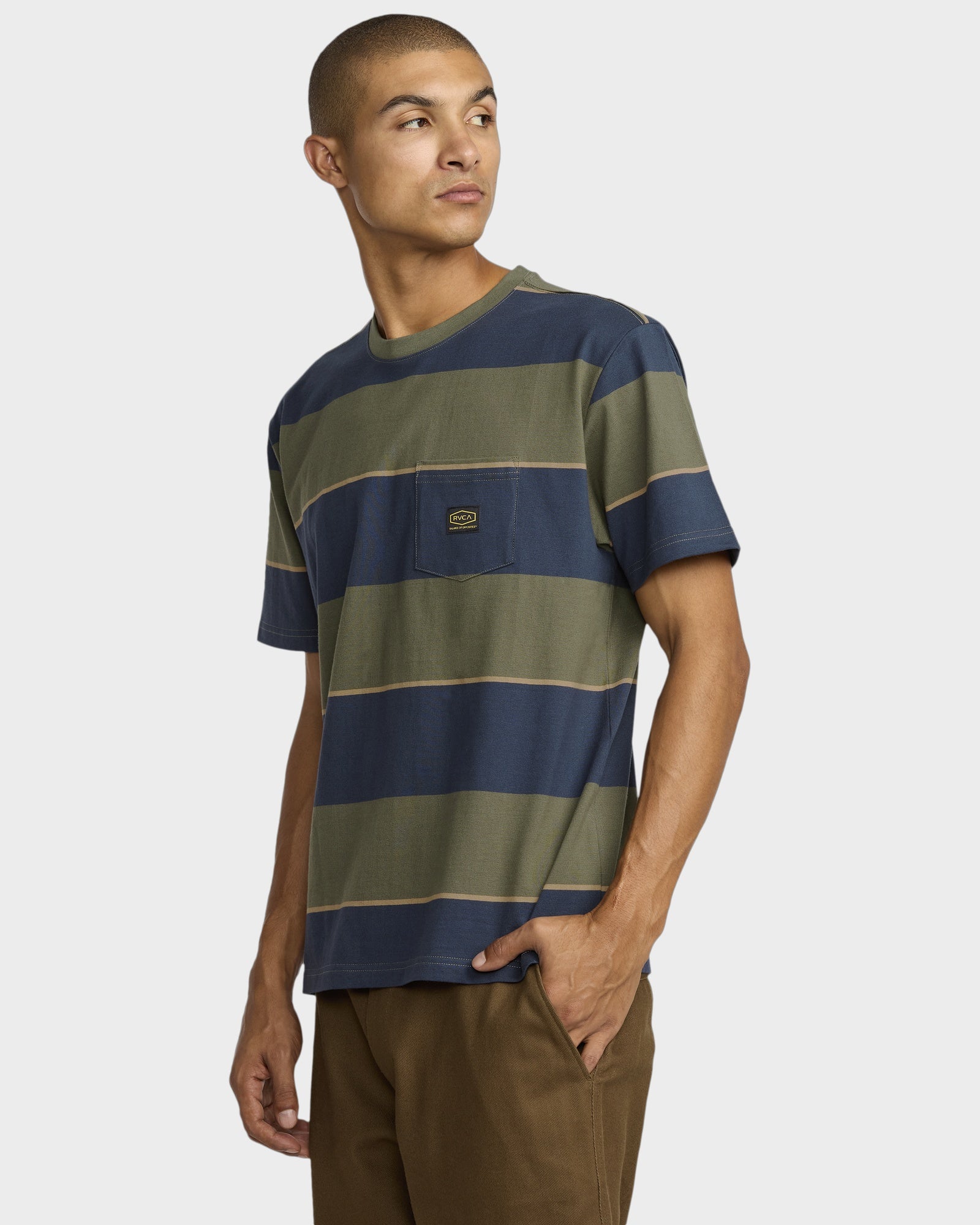 Mens Dayshift Stripe T-Shirt