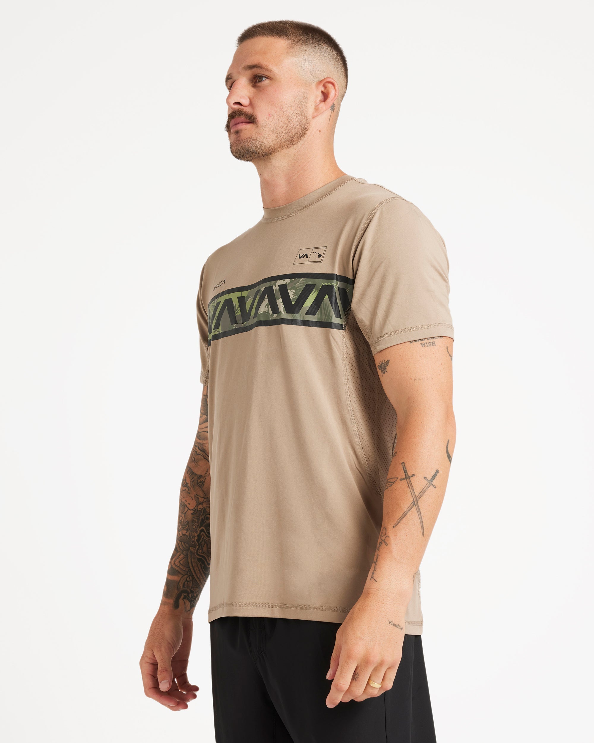 Mens Hawaii Sport Vent T-Shirt
