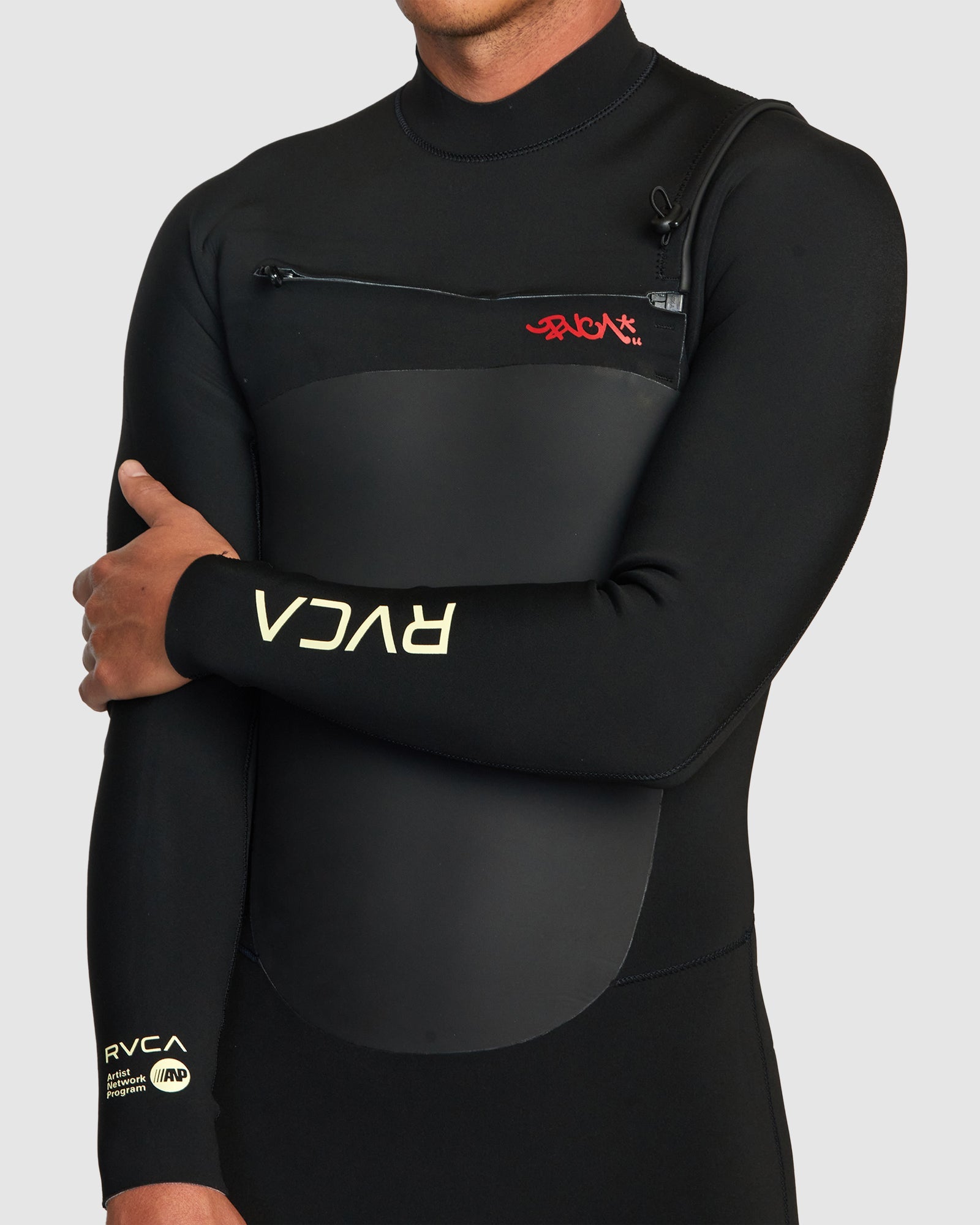 Mens 3/2mm Balance Dmote Chest Zip Wetsuit