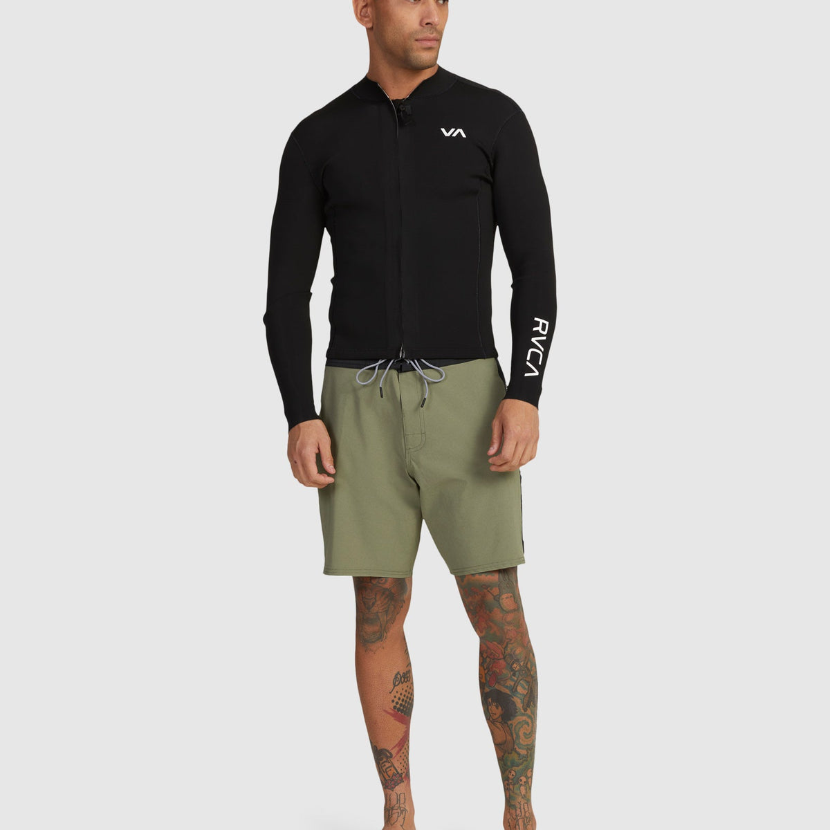 Mens Balance Front Zip Wetsuit Jacket – RVCA AU