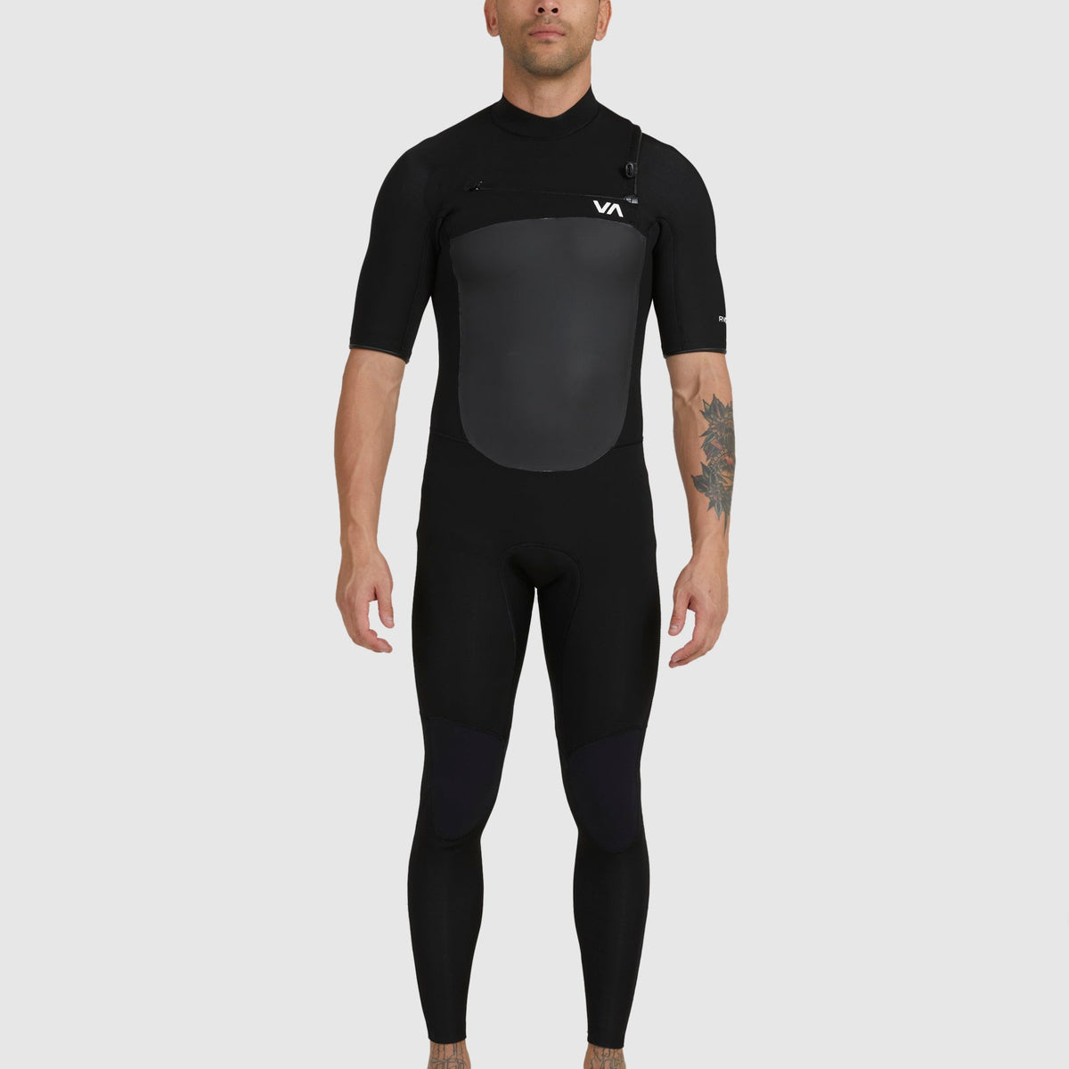 Mens 2/2 Balance Chest Zip Full Suit – Black – RVCA Australia