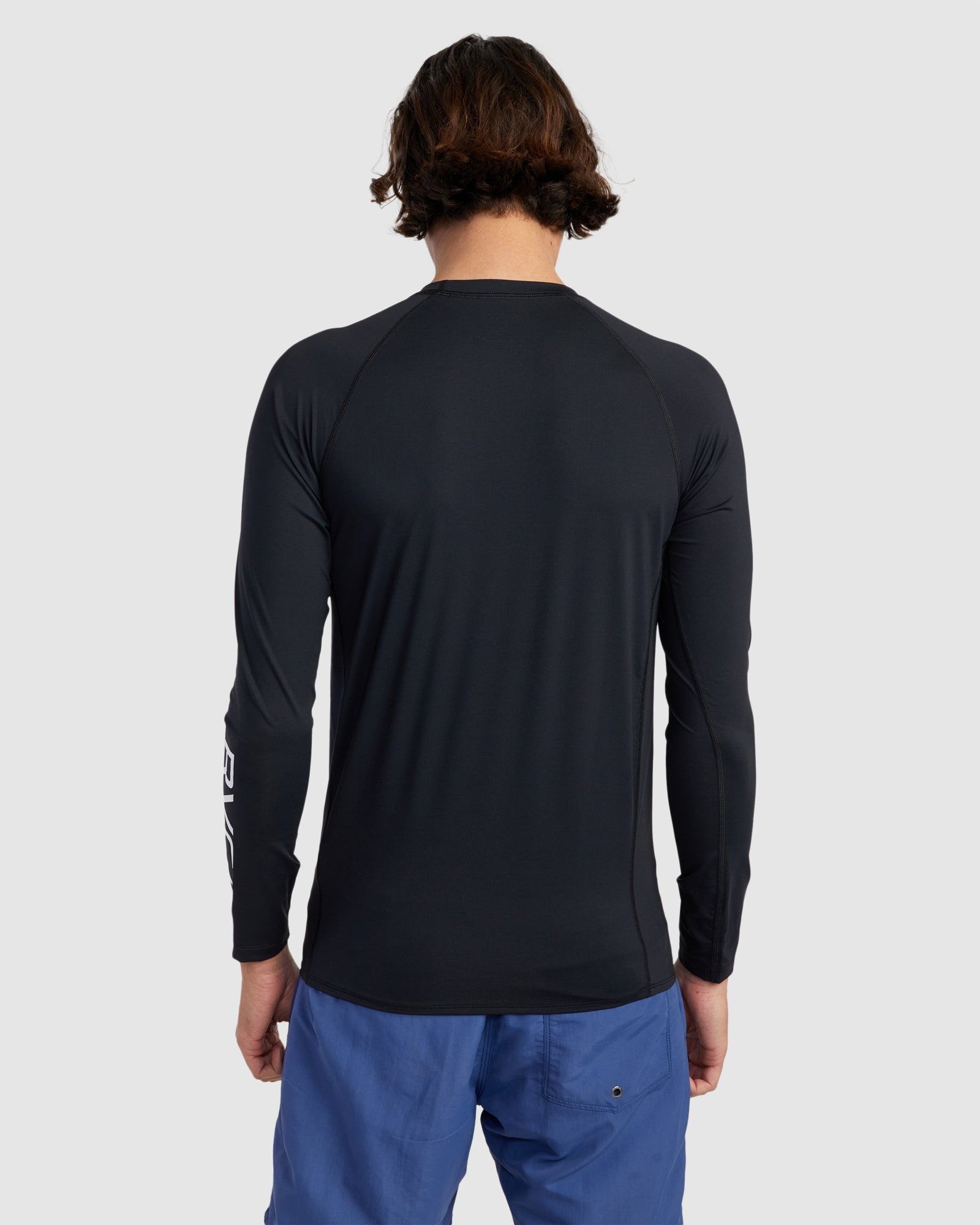 Mens RVCA Long Sleeve Rash Vest