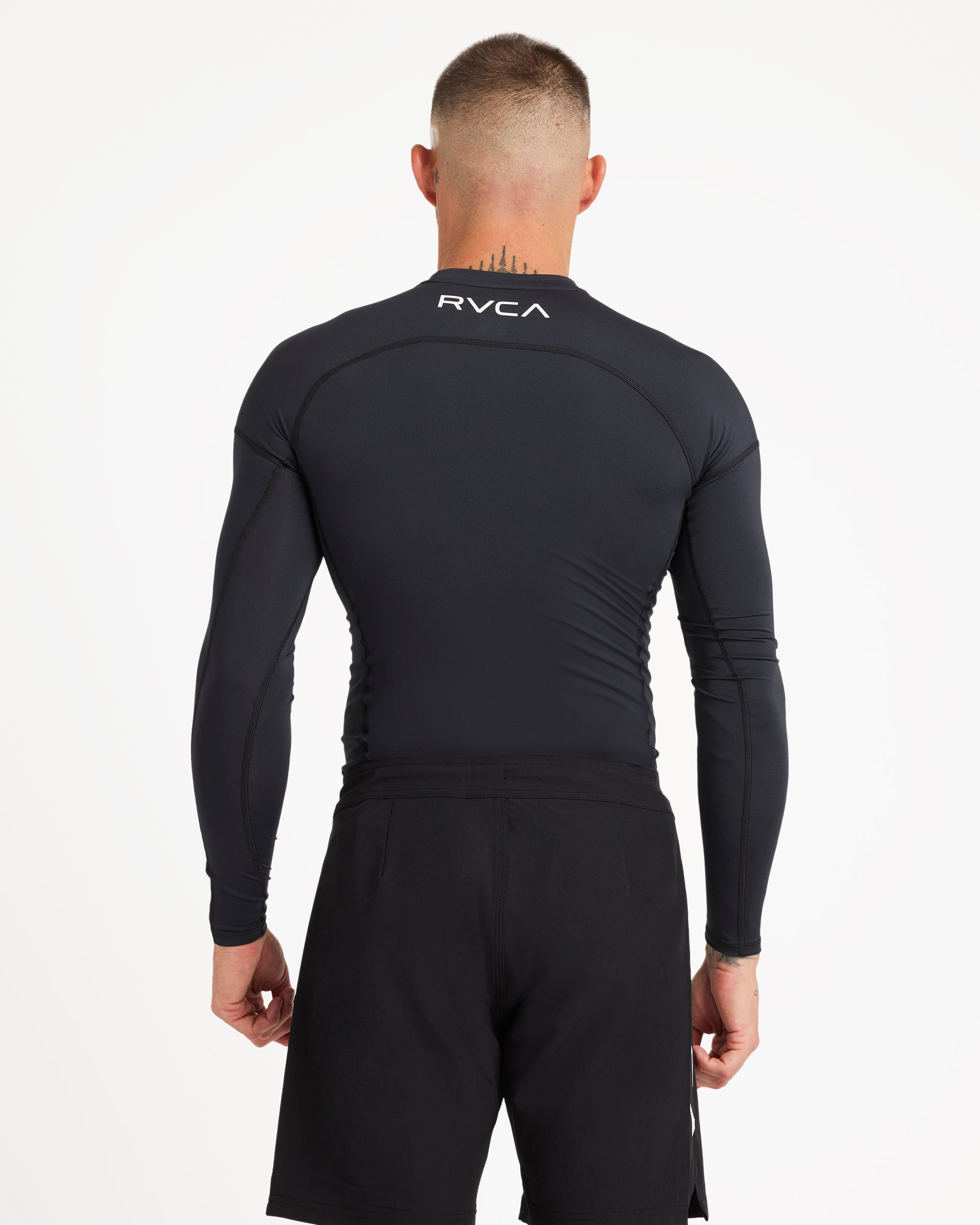 Mens Sport Long Sleeve Rash Vest