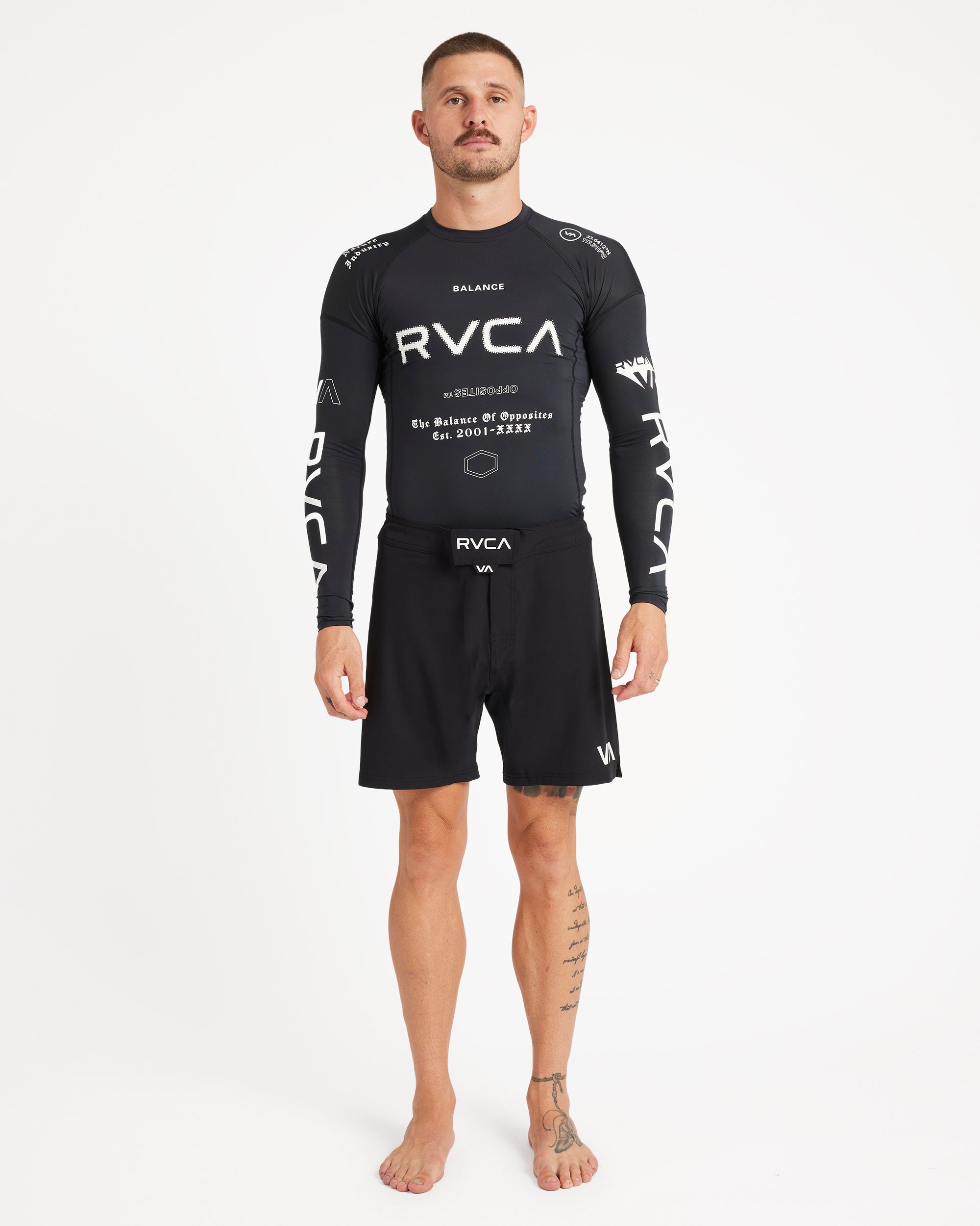 Mens Sport Long Sleeve Rash Vest