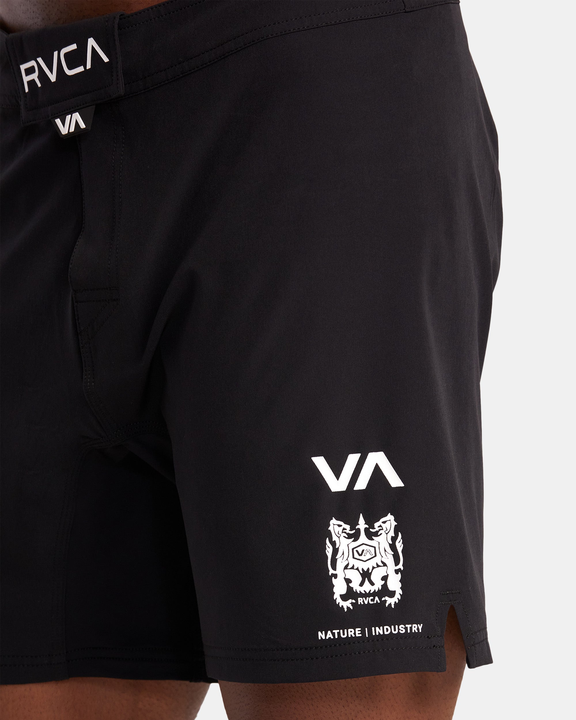 Mens Fight Scrapper 17" Elastic Shorts