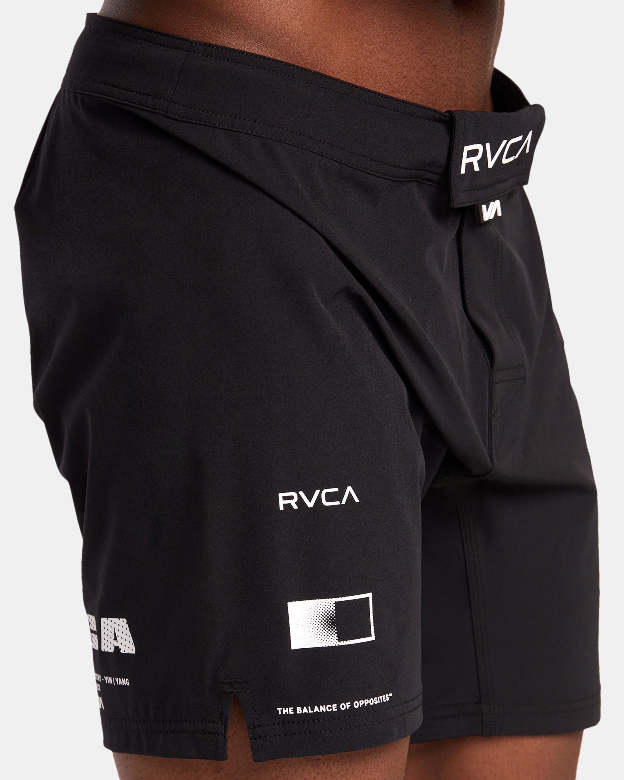 Mens Fight Scrapper 17" Elastic Shorts