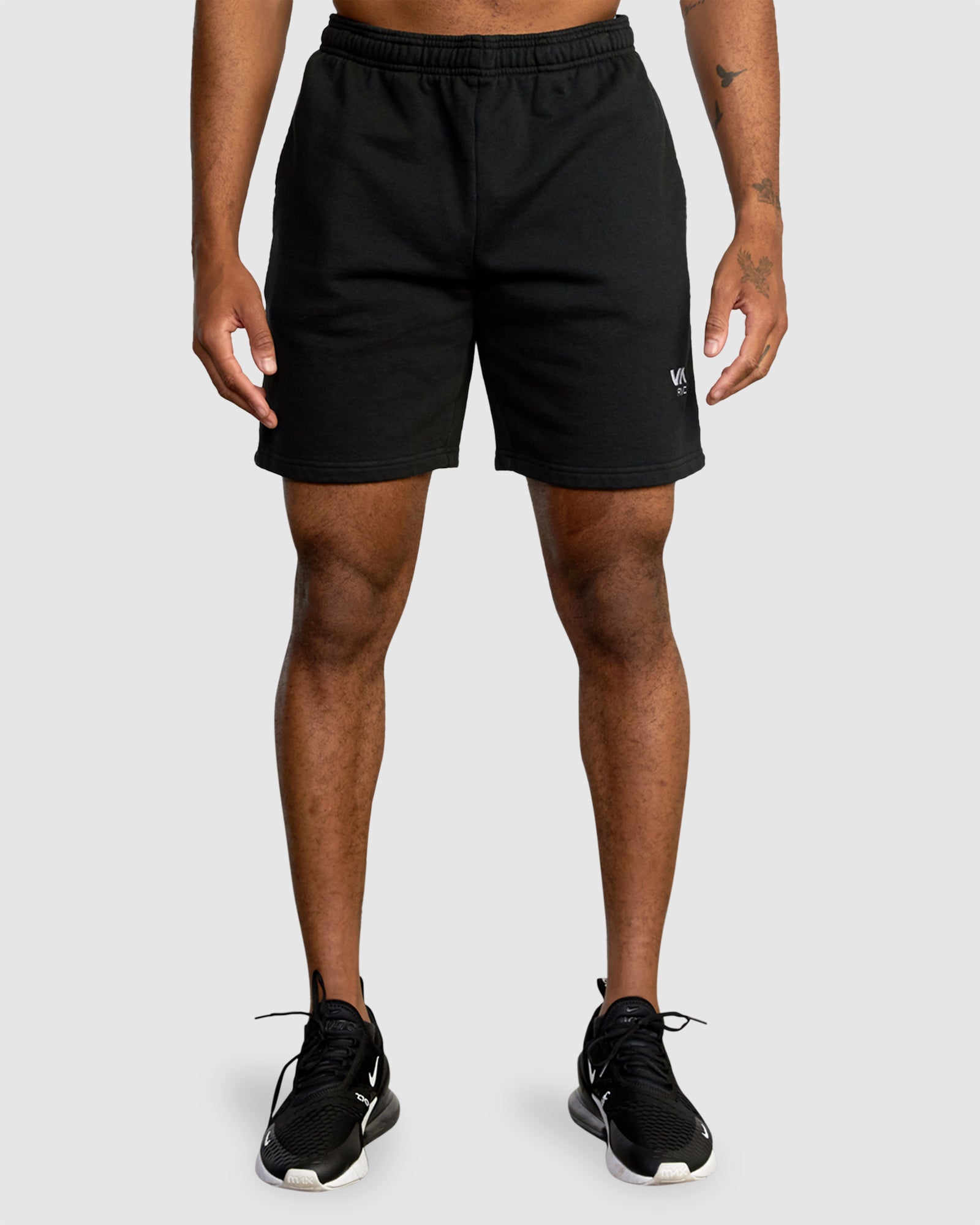Mens VA Essential Sweatshort - Black | RVCA AU