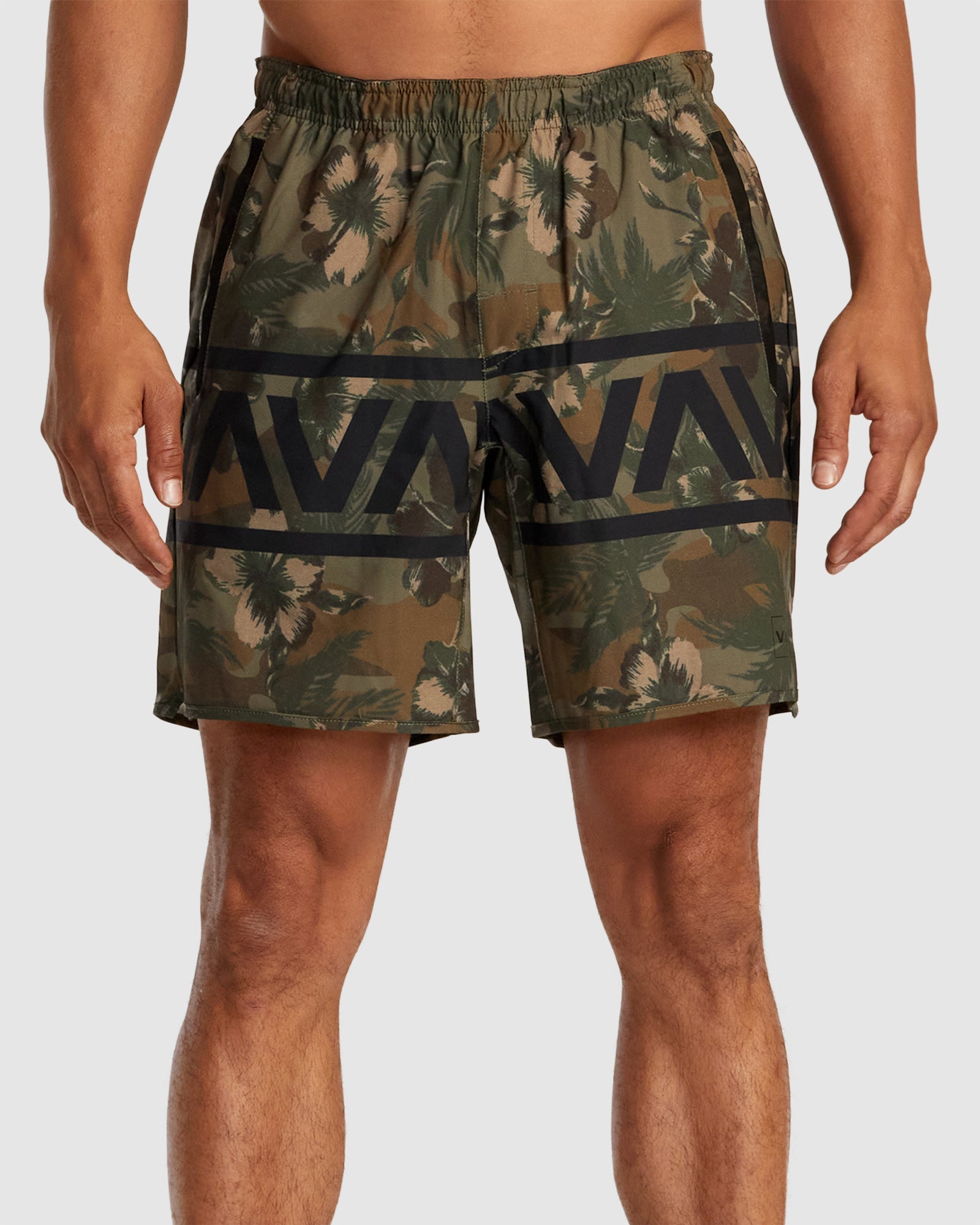 Mens Hawaii Yogger Stretch 17" Walk Shorts