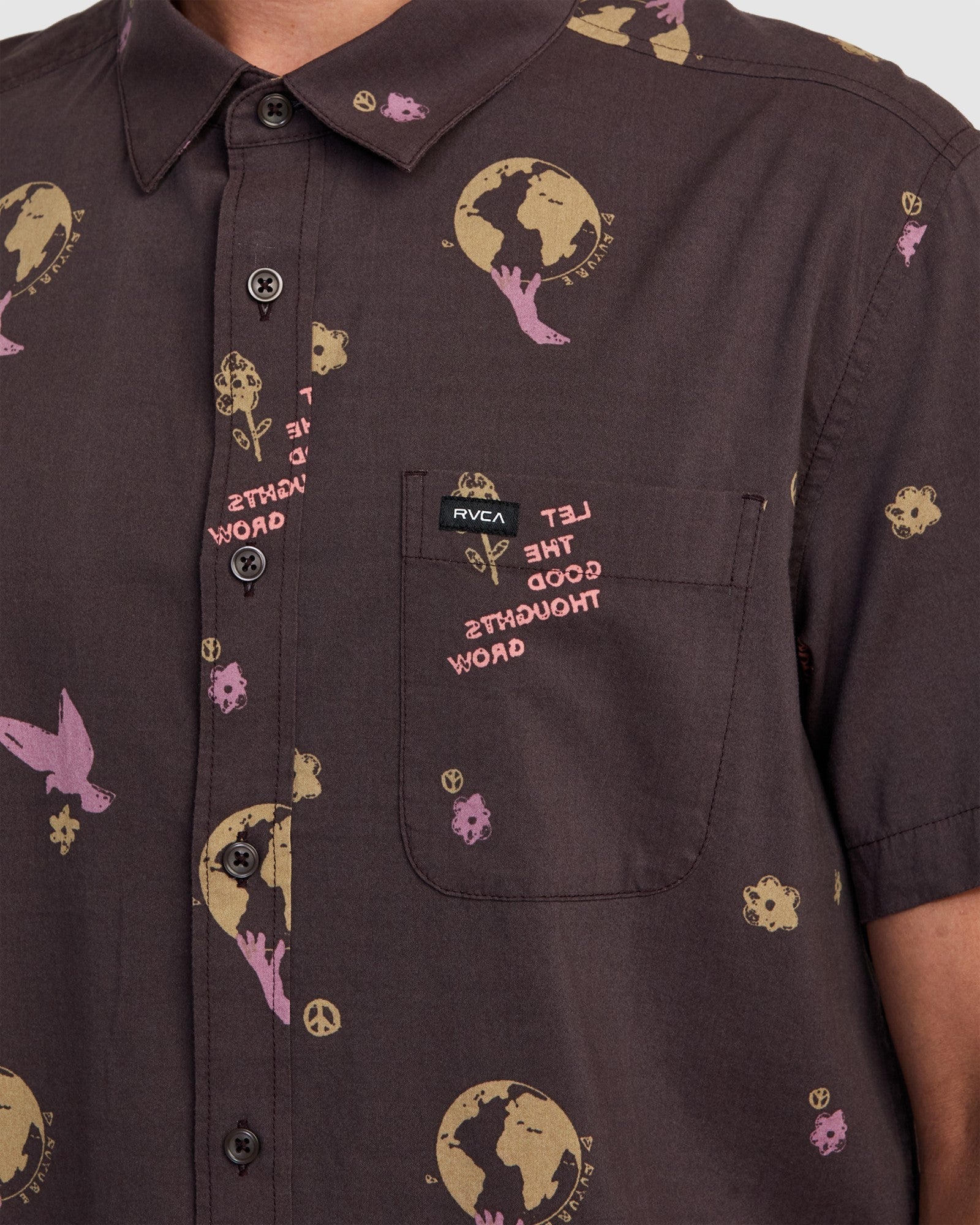 Let It Grow Shorts Sleeve Shirt