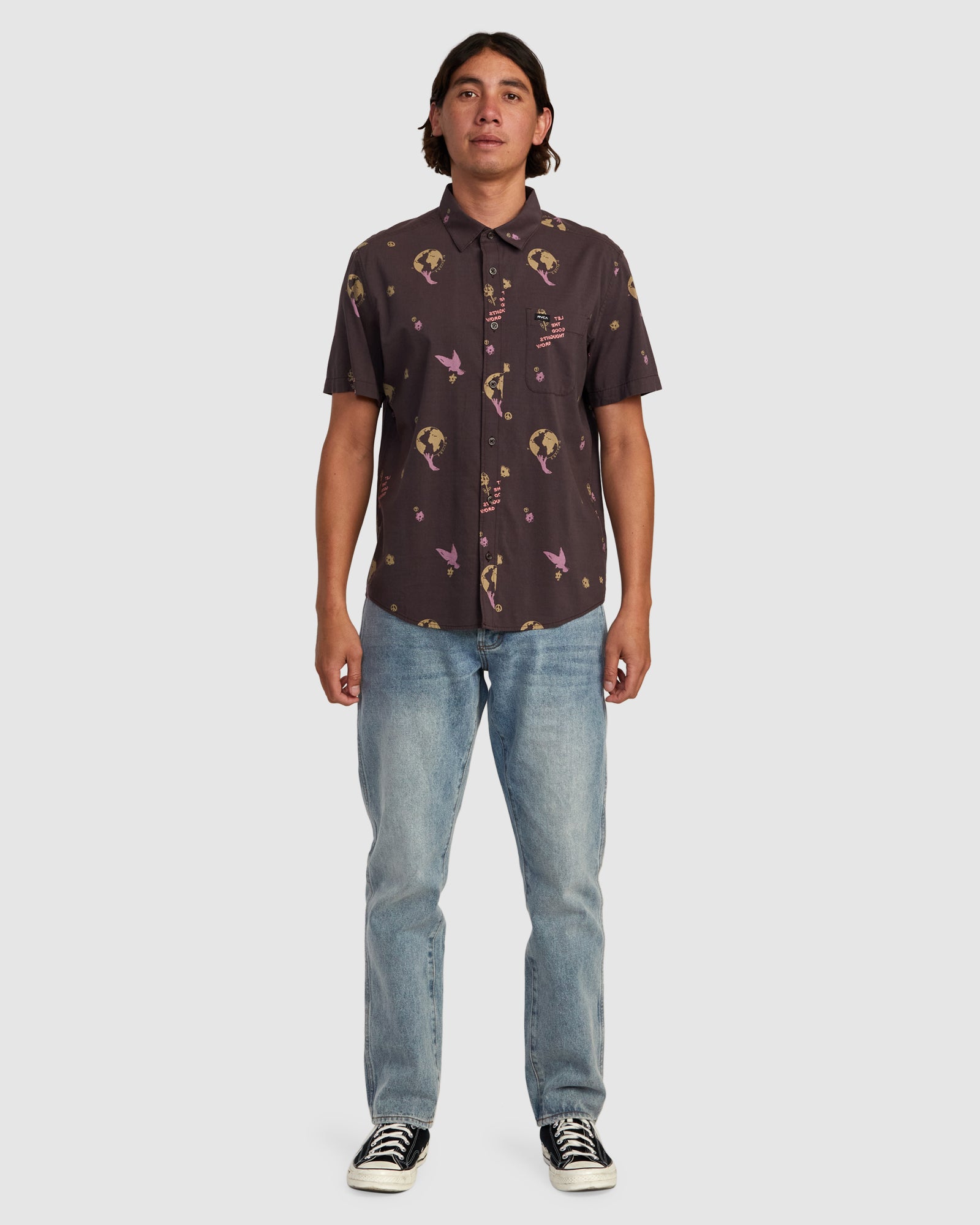 Let It Grow Shorts Sleeve Shirt