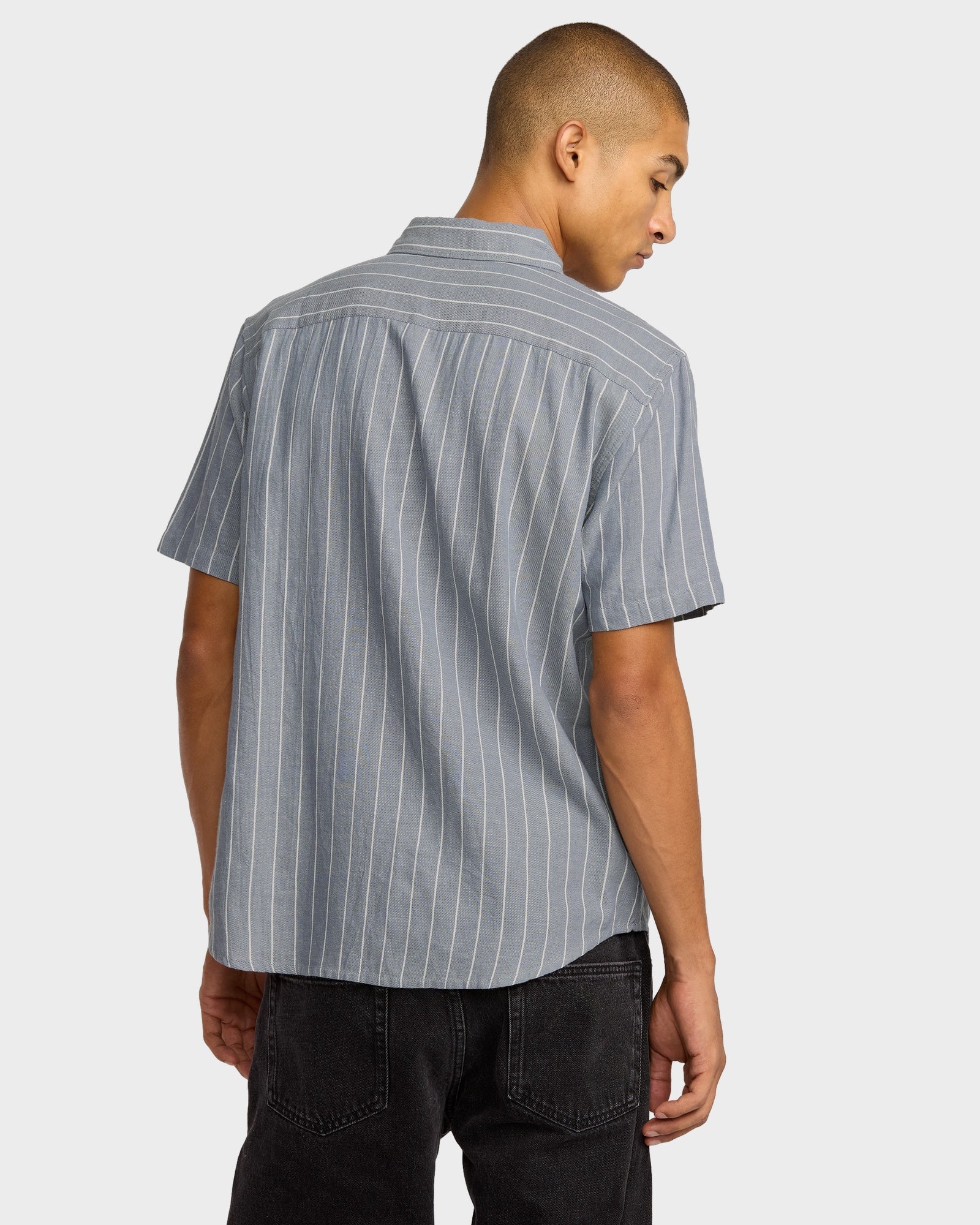 Mens Dayshift Stripe Short Sleeve Shirt