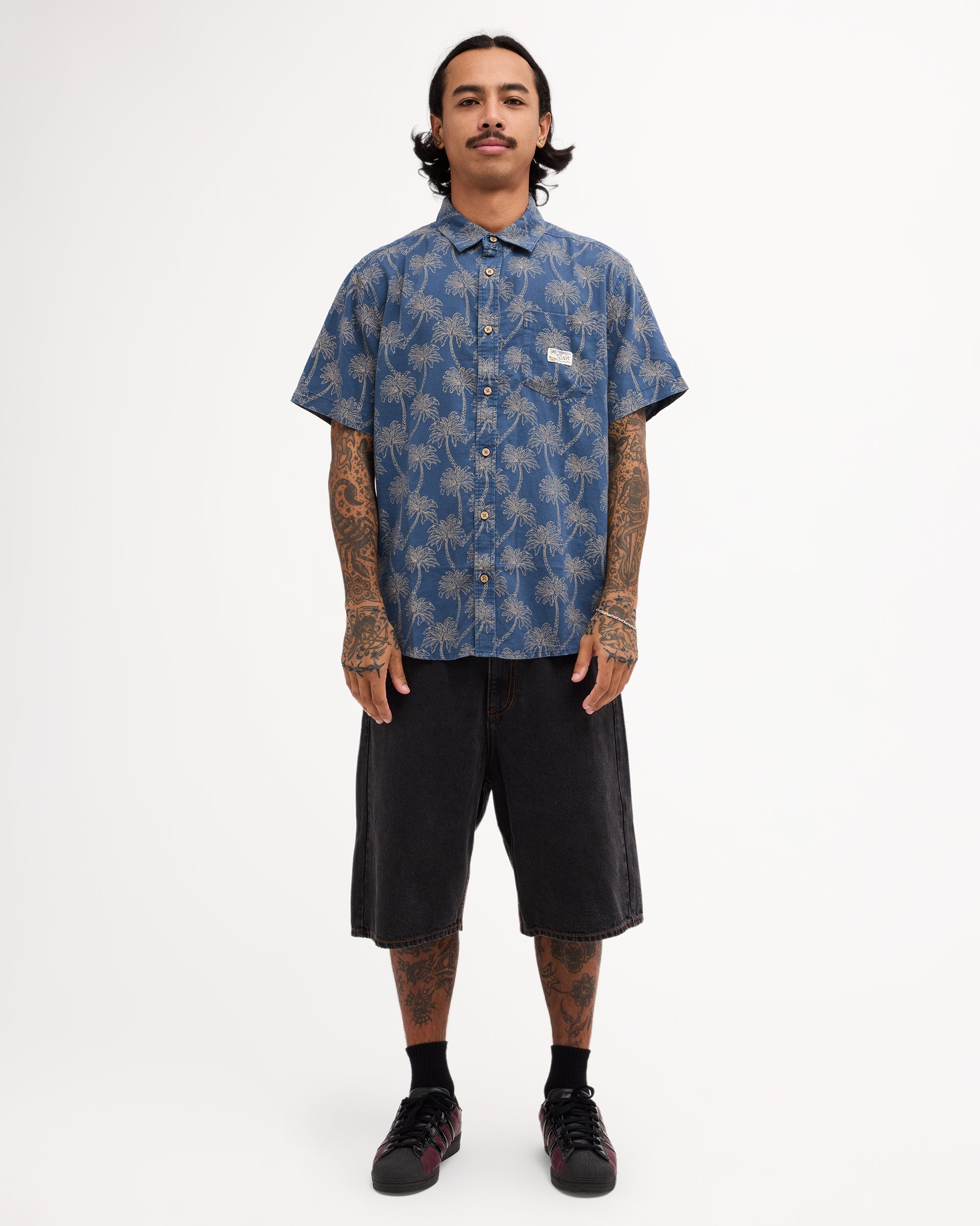 Mens Exotica Short Sleeve Shirt