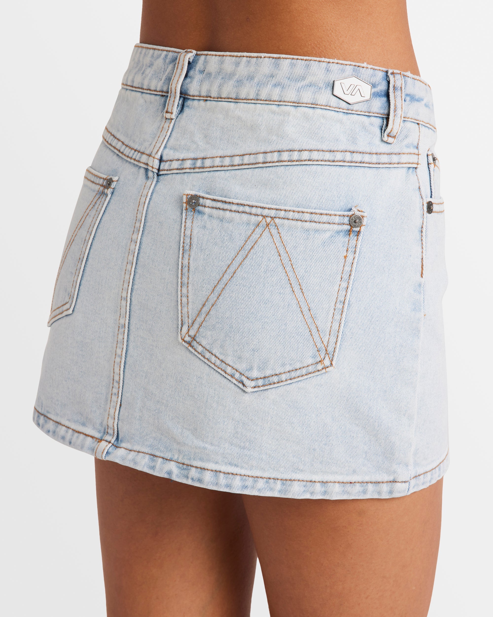 Womens Mini Denim Skirt