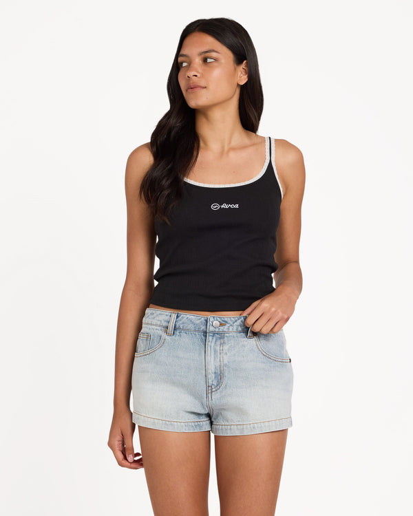 Womens Lisha Denim Shorts