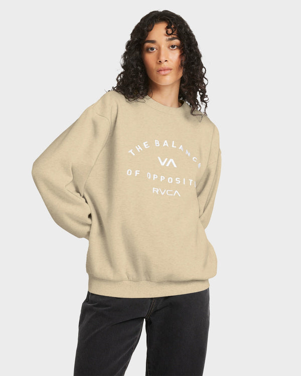 Womens Bold RVCA Crew Neck