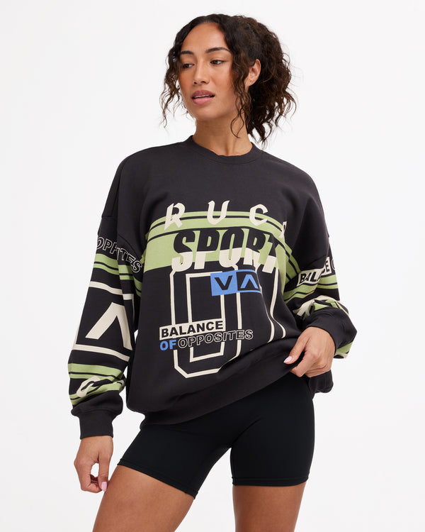 Womens Sport Pullover Crew