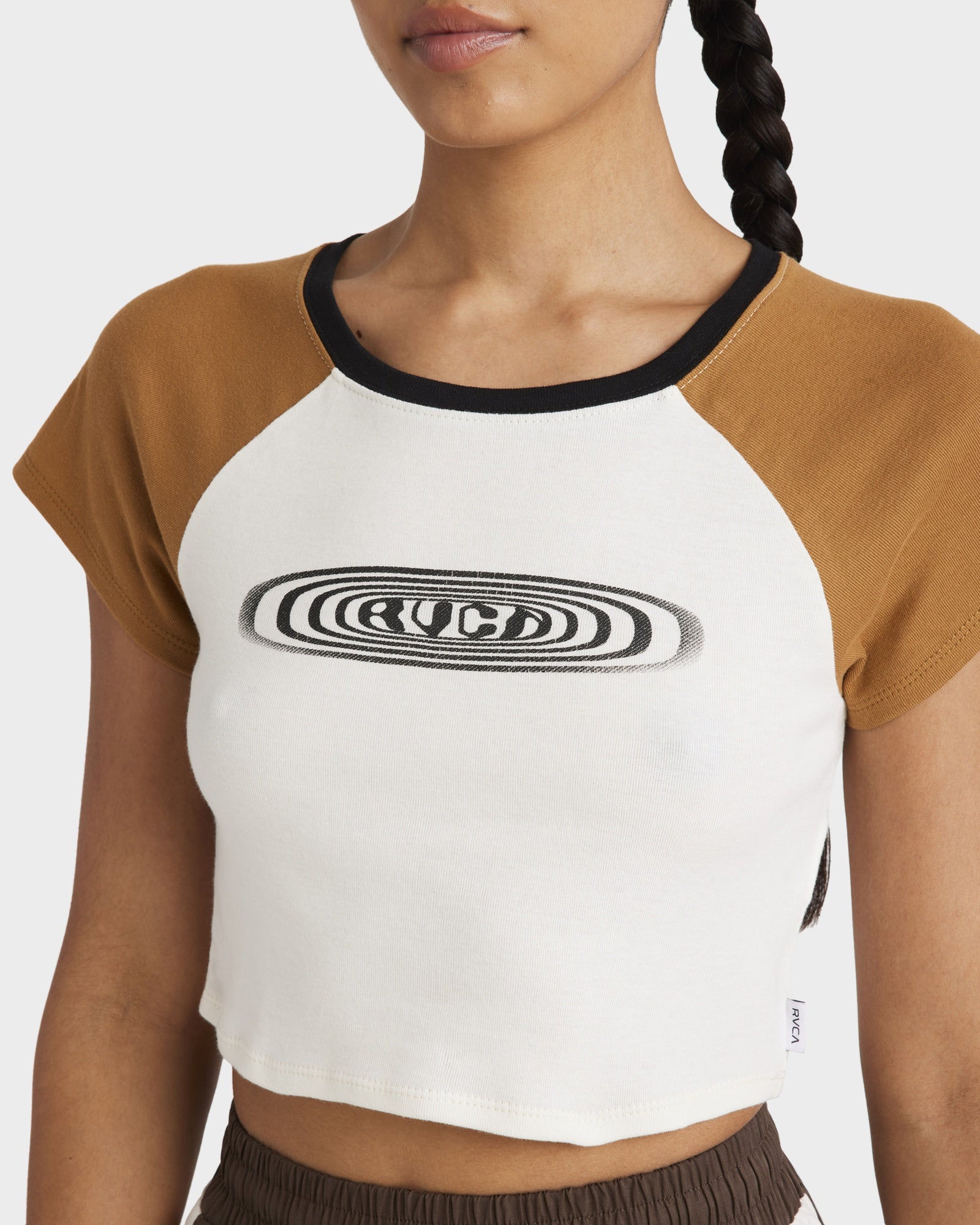 Womens Pulse Raglan Half Baby T-Shirt