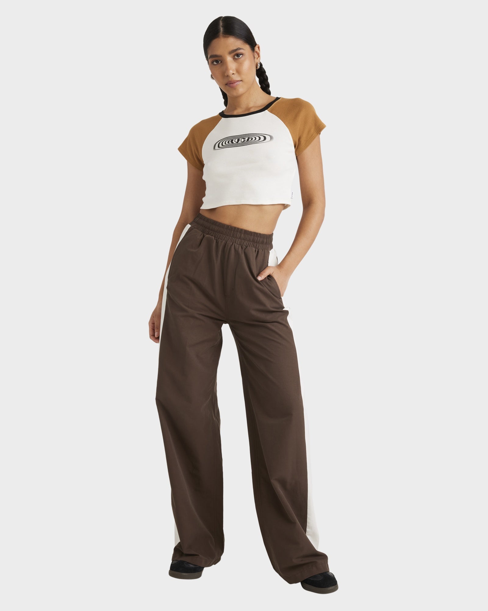 Womens Pulse Raglan Half Baby T-Shirt