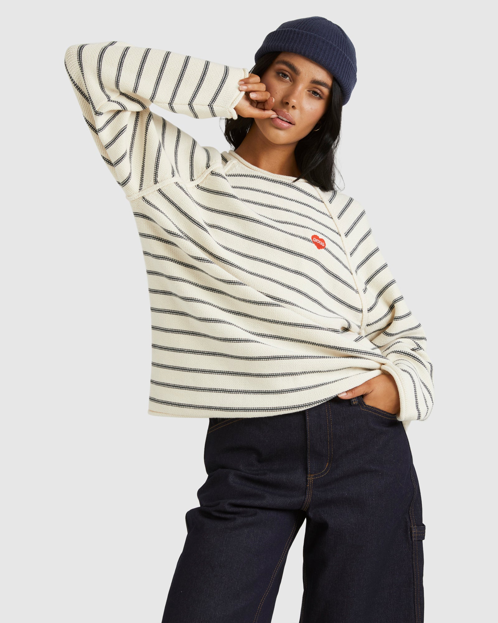 Ivy Raglan Sweater - Natural | RVCA